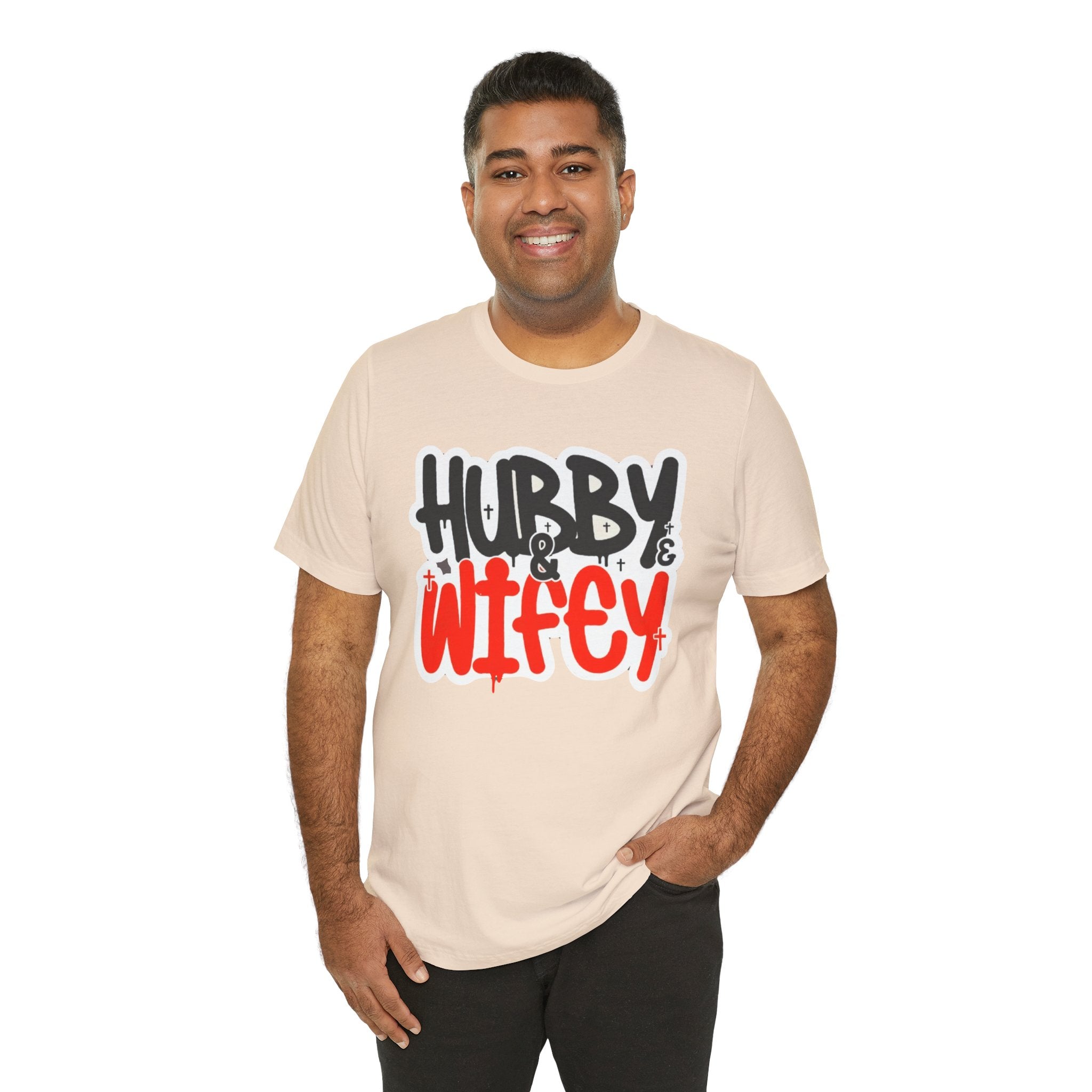 Hubby & Wifey Cute Couple’s Tee