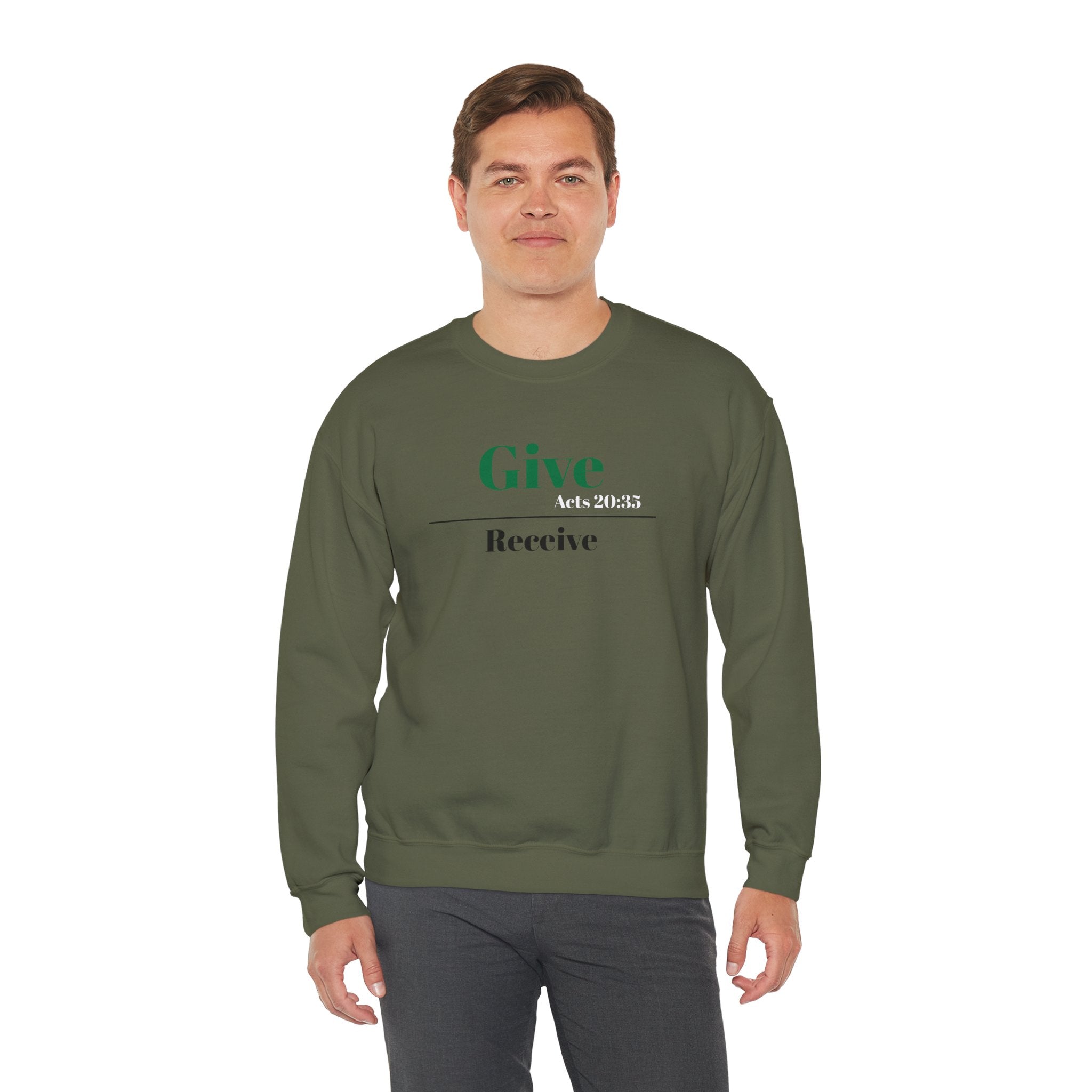 Better To Give Than Receive Unisex Sweatshirt