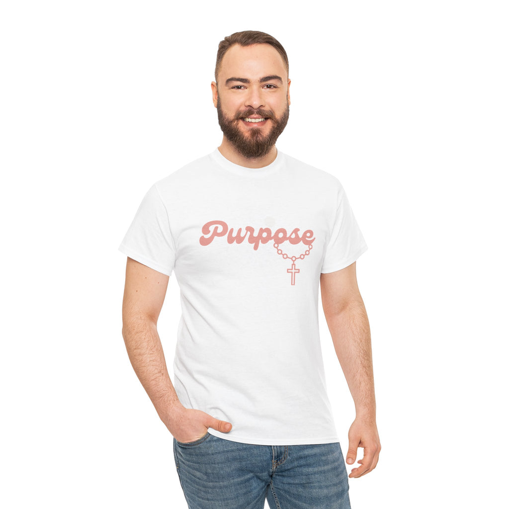 Walk In Purpose Unisex Heavy Cotton Tee
