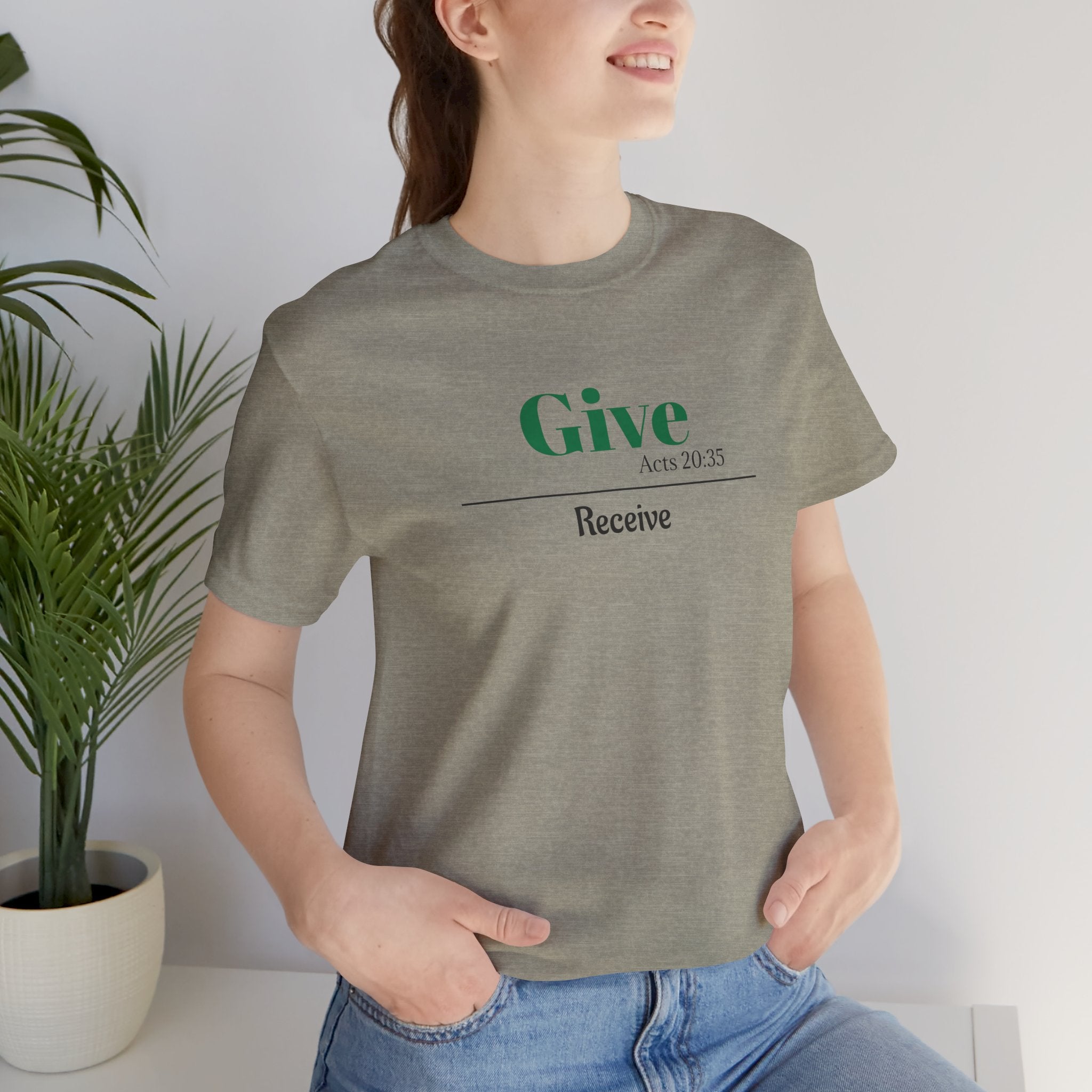 Better To Give Than Receive Unisex Tee