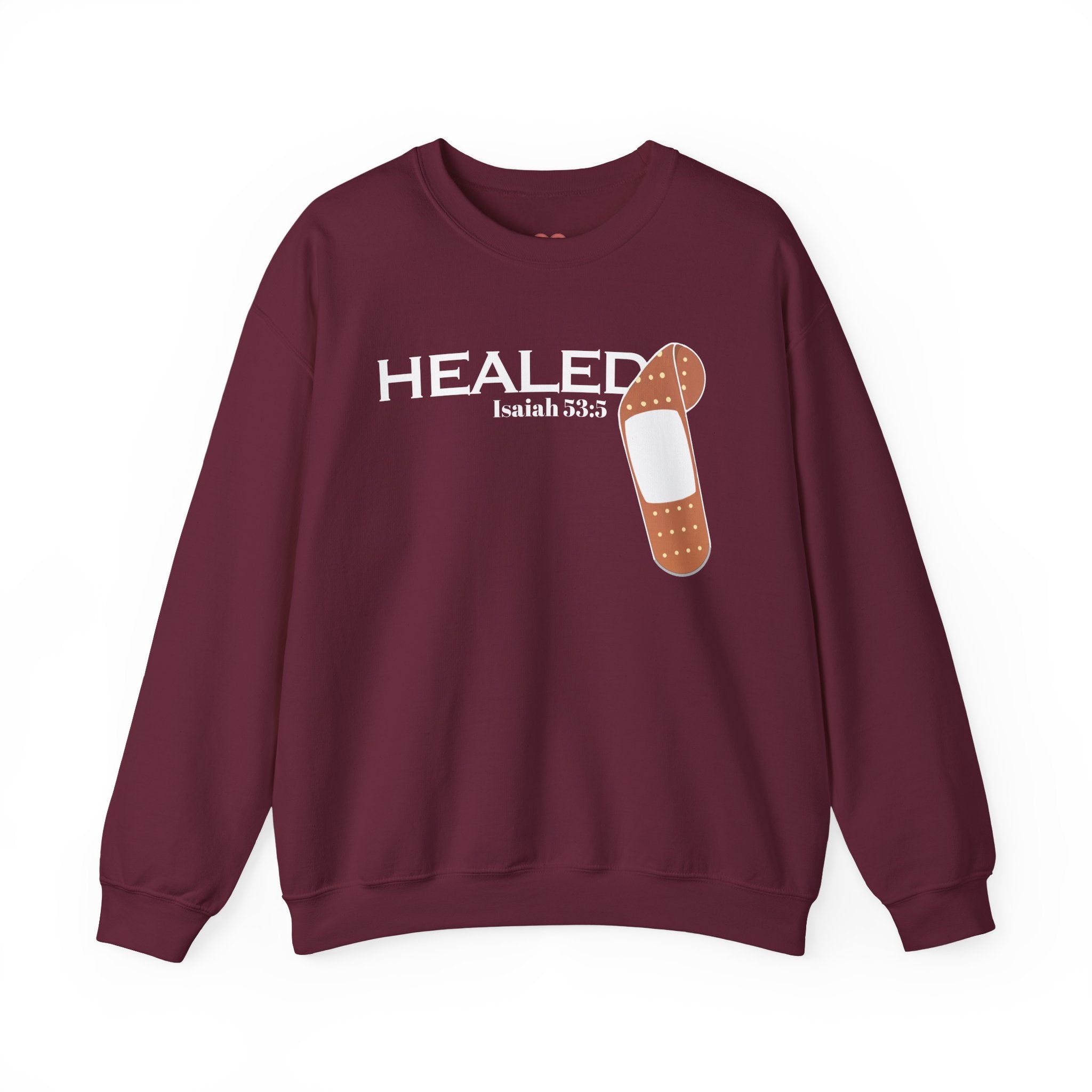 Healing Is Done- Isaiah 53:5 Unisex Sweatshirt