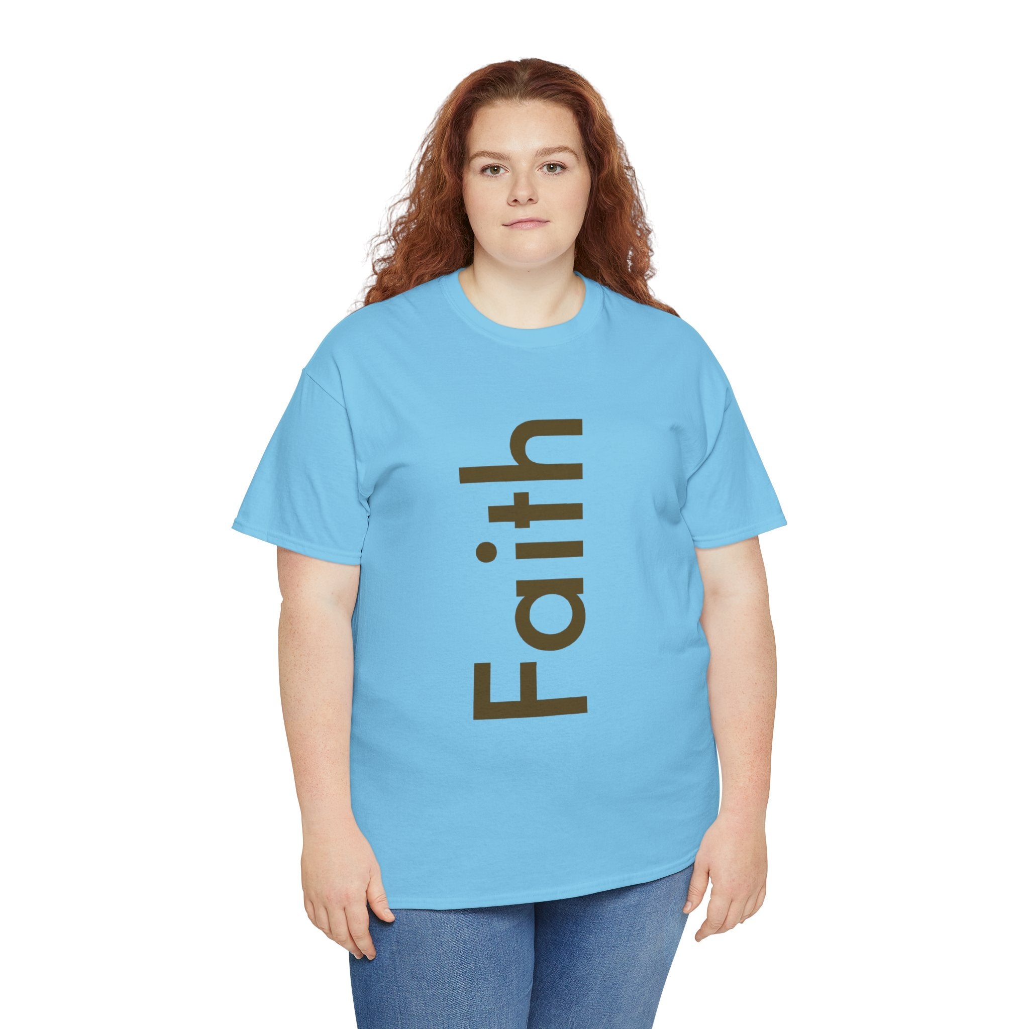 Faith Unisex Heavy Cotton Tee
