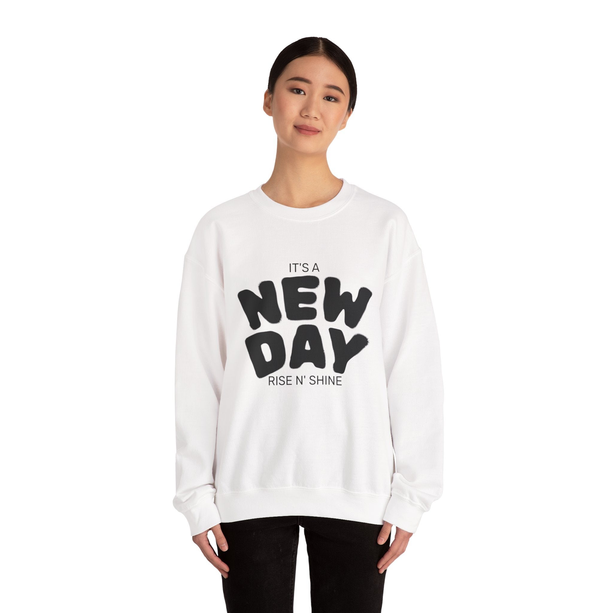 It’s A New Day- Renewed And Restored Crewneck Sweatshirt