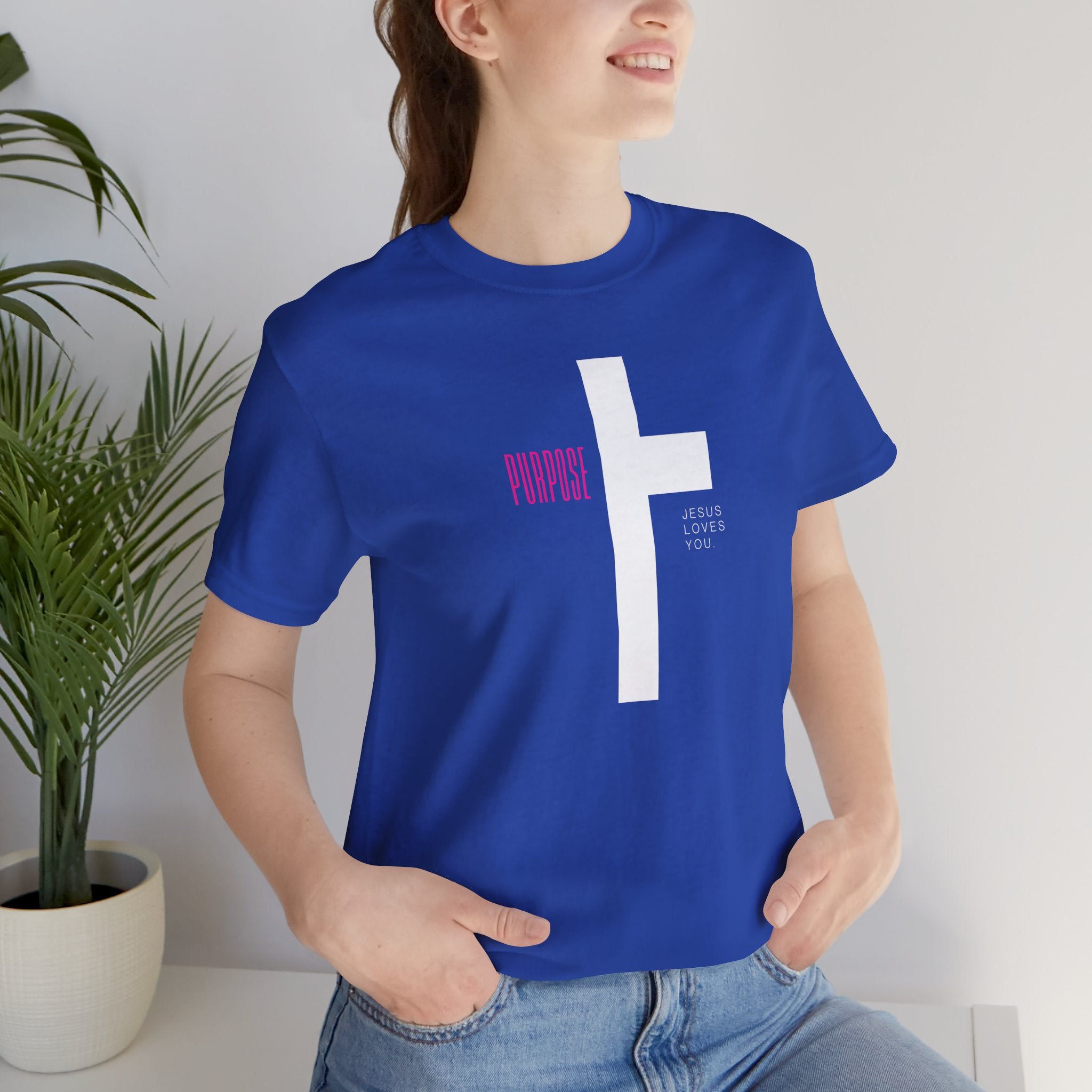 Walk With A Purpose Cross Graphic T-Shirt