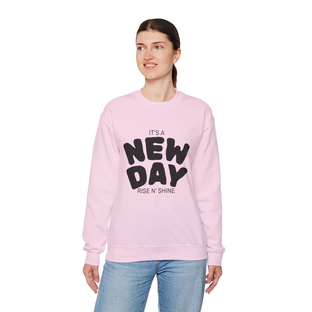 It’s A New Day- Renewed And Restored Crewneck Sweatshirt