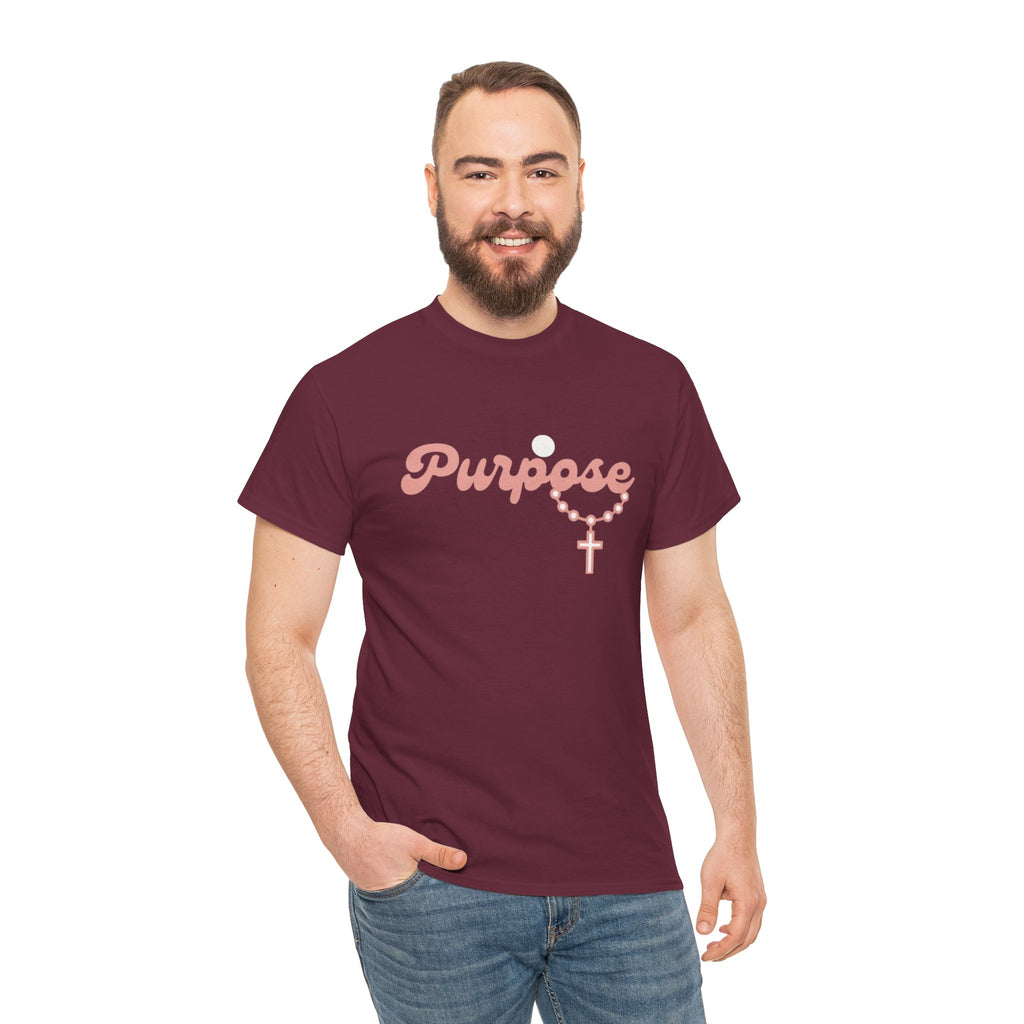 Walk In Purpose Unisex Heavy Cotton Tee