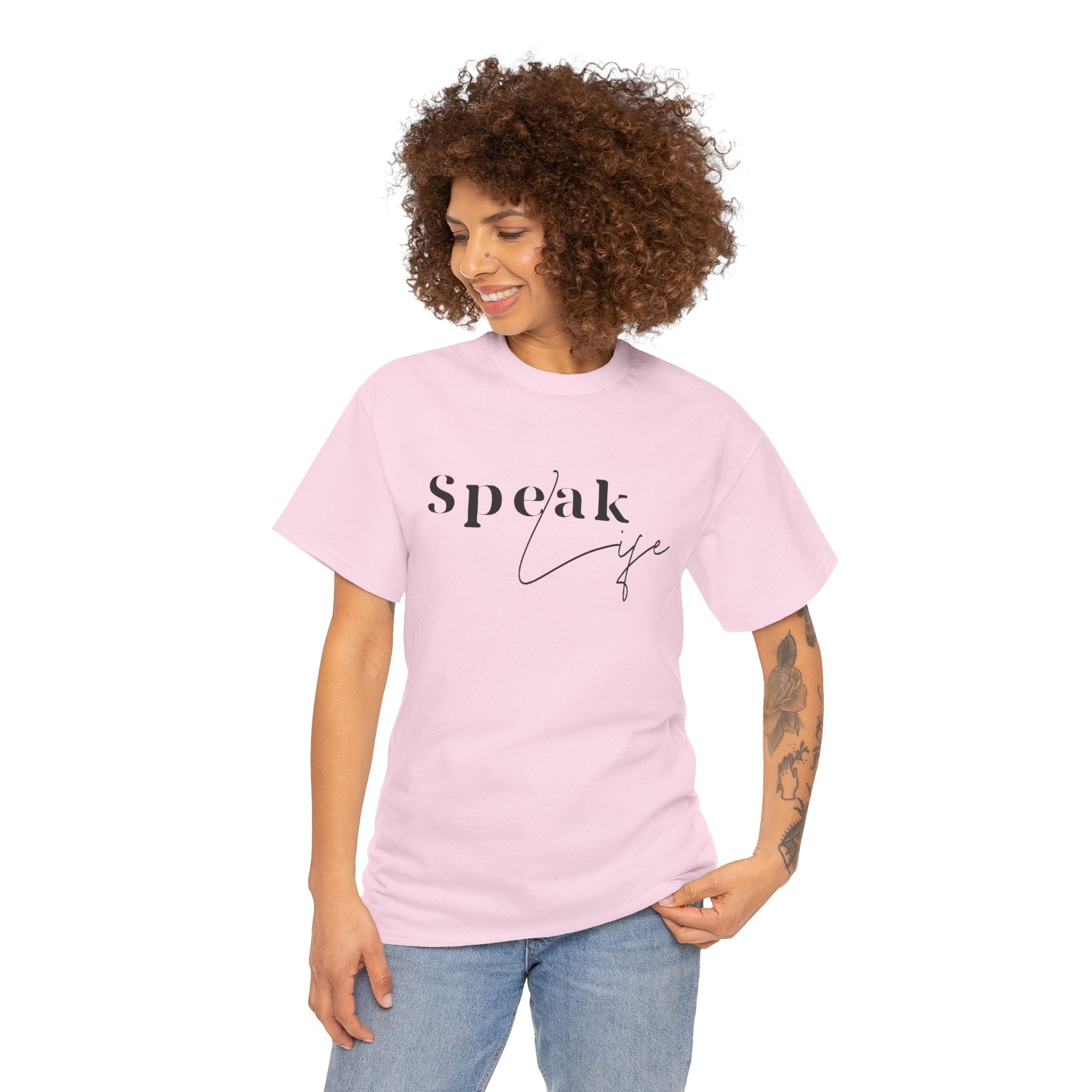 Speak Life Over Yourself Unisex Tee