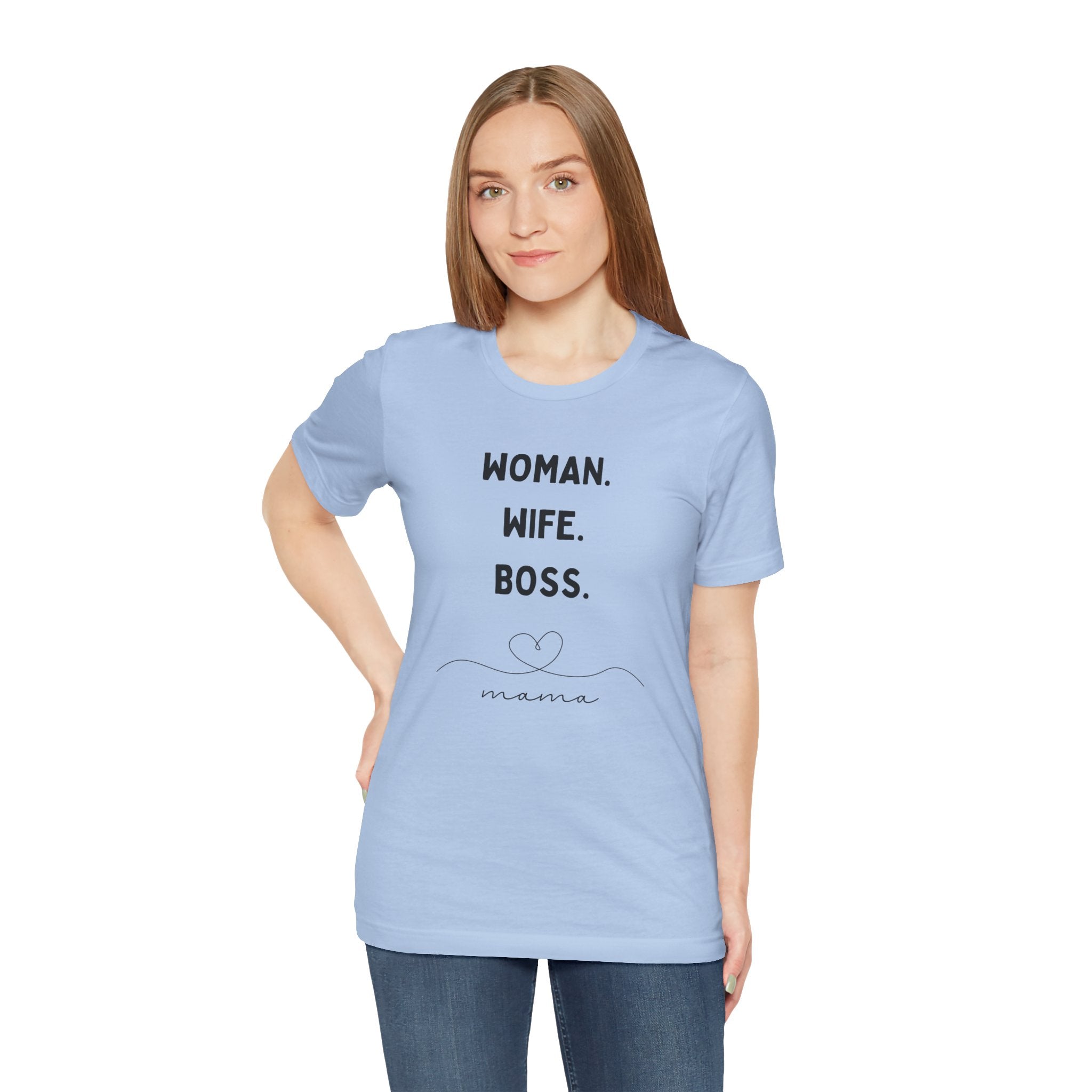 God-Fearing  Woman. Wife. Boss. Mama. Empowered Tee