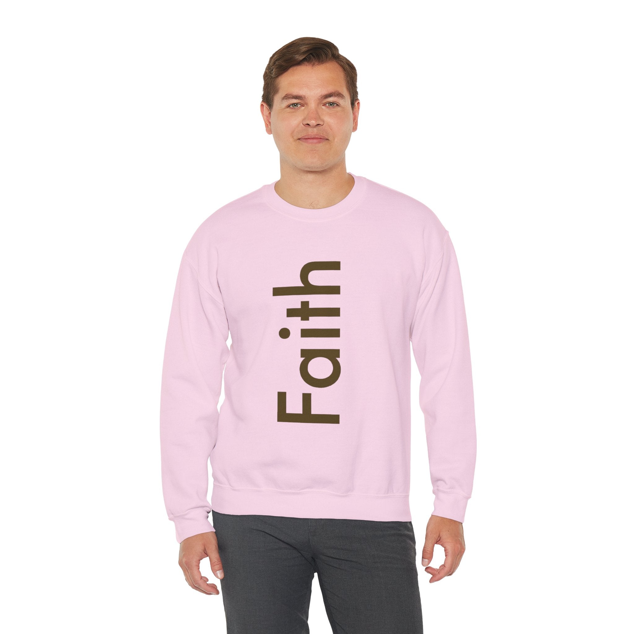 Have Faith And Don't Worry Unisex Crewneck Sweatshirt