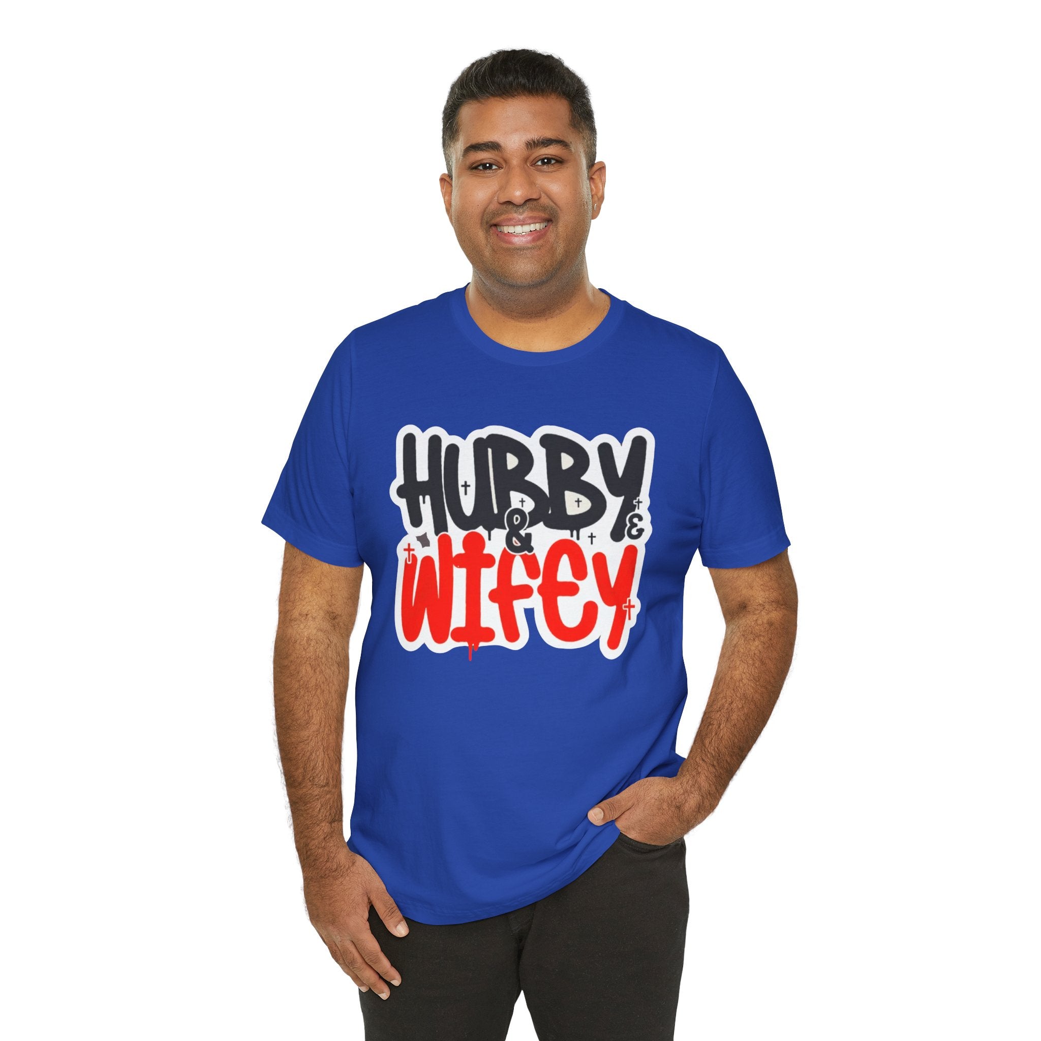 Hubby & Wifey Cute Couple’s Tee