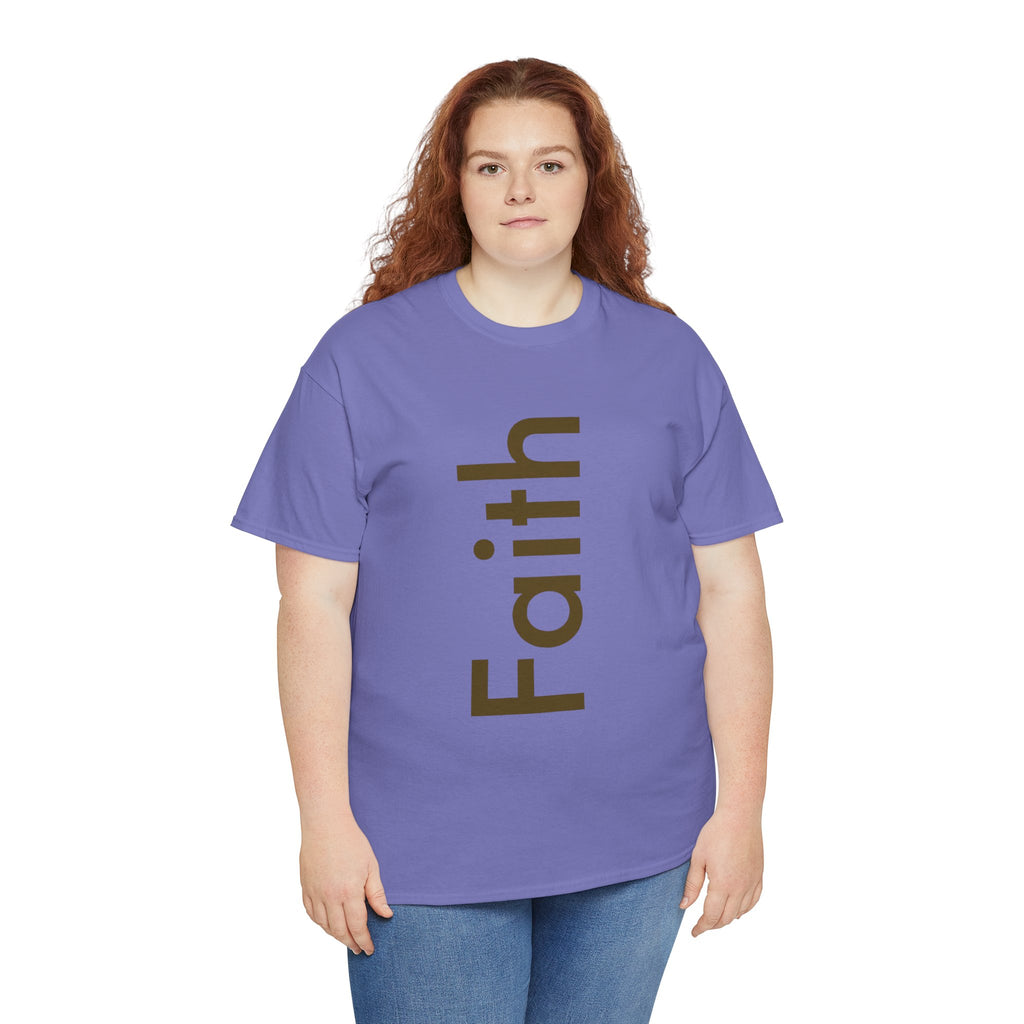 Faith Unisex Heavy Cotton Tee