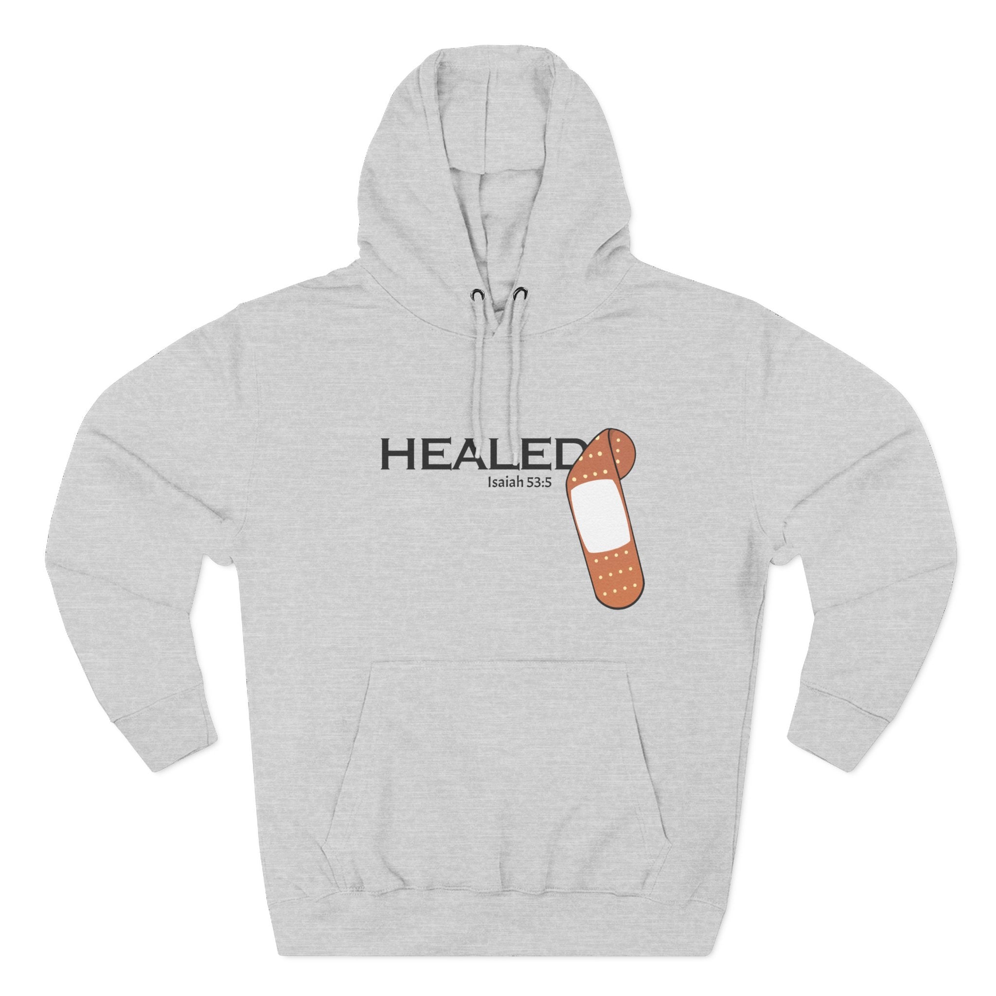 Healing Is Done - Isaiah 53:5 Unisex Fleece Hoodie