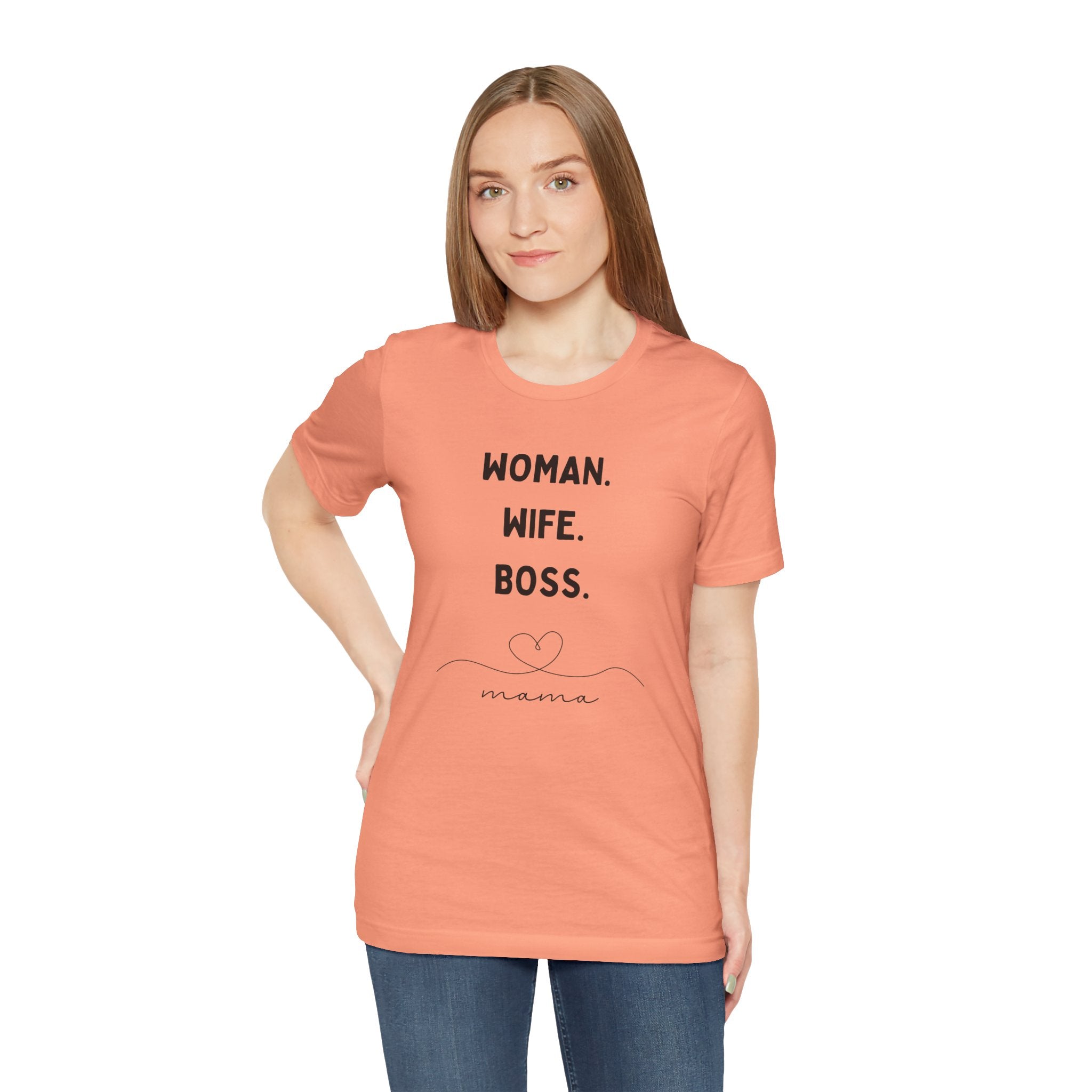 God-Fearing  Woman. Wife. Boss. Mama. Empowered Tee