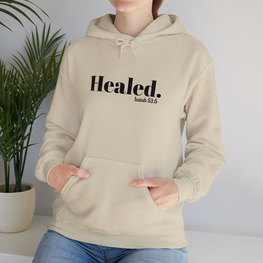 Healed. And Renewed Unisex Hoodie