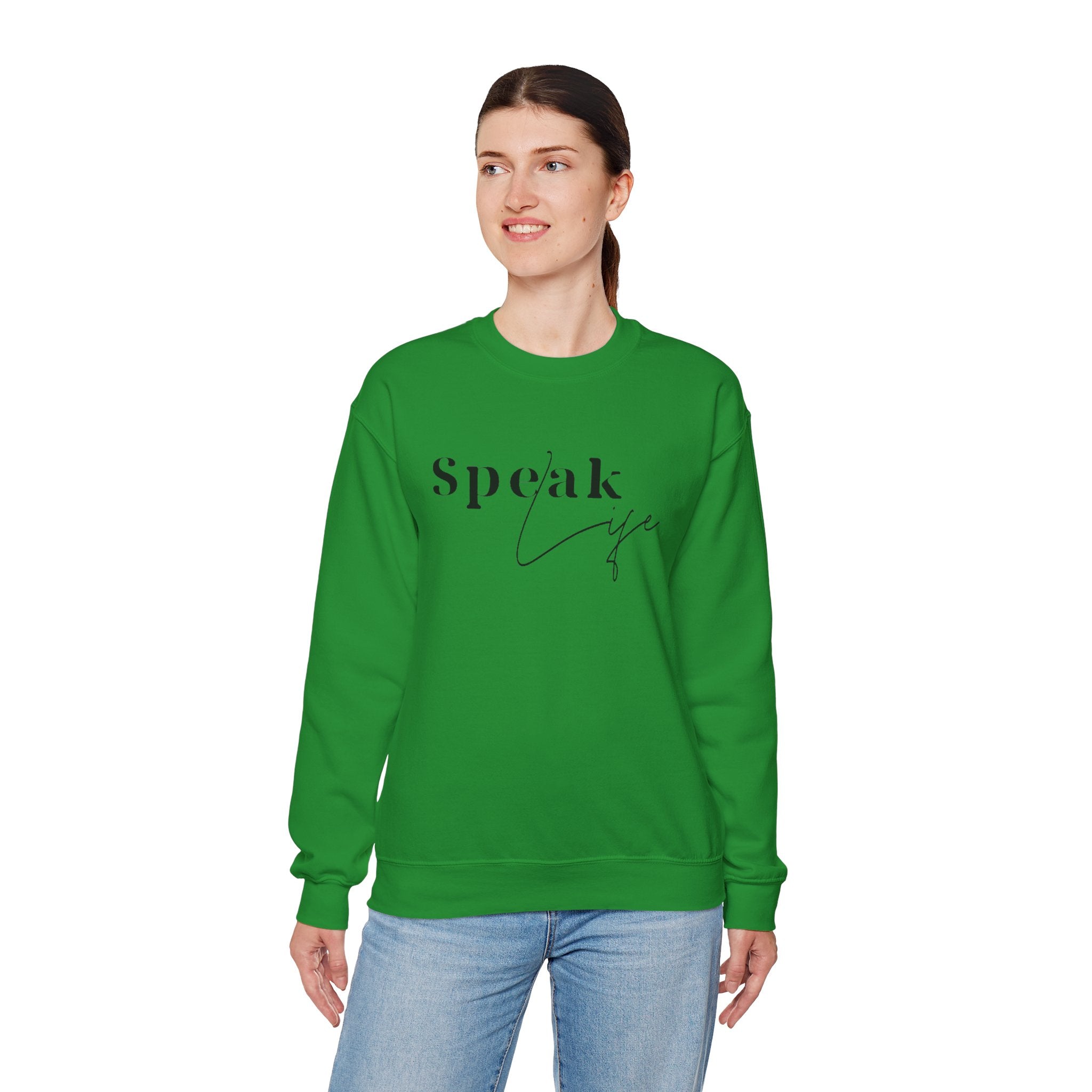 Speak Life Over Yourself Unisex Sweatshirt