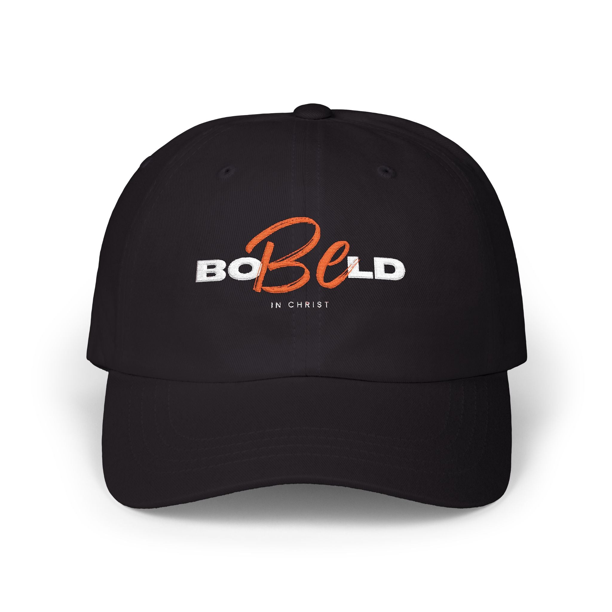 Be Bold In Christ Distressed Embroidered Hat