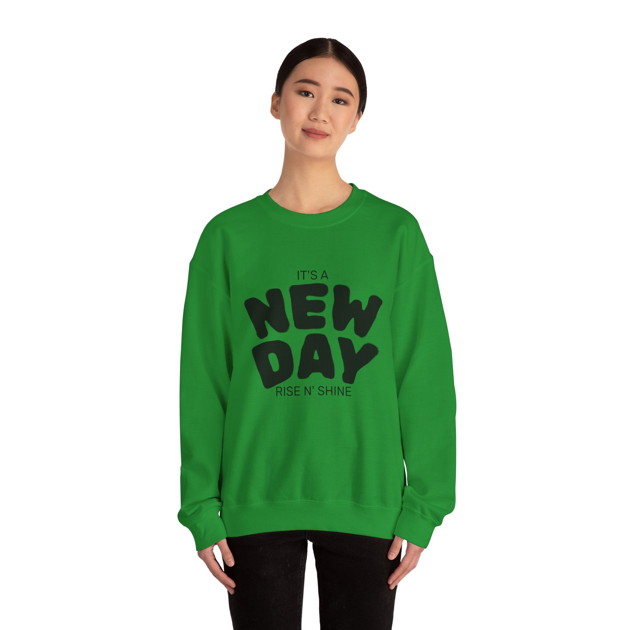 It’s A New Day- Renewed And Restored Crewneck Sweatshirt