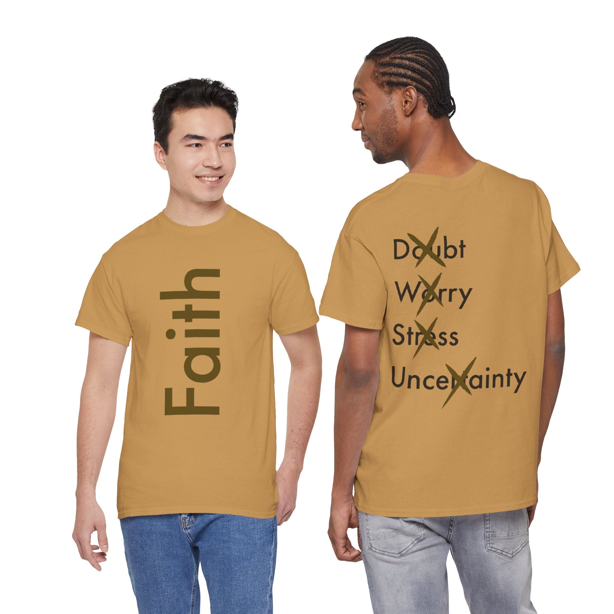 Faith Unisex Heavy Cotton Tee