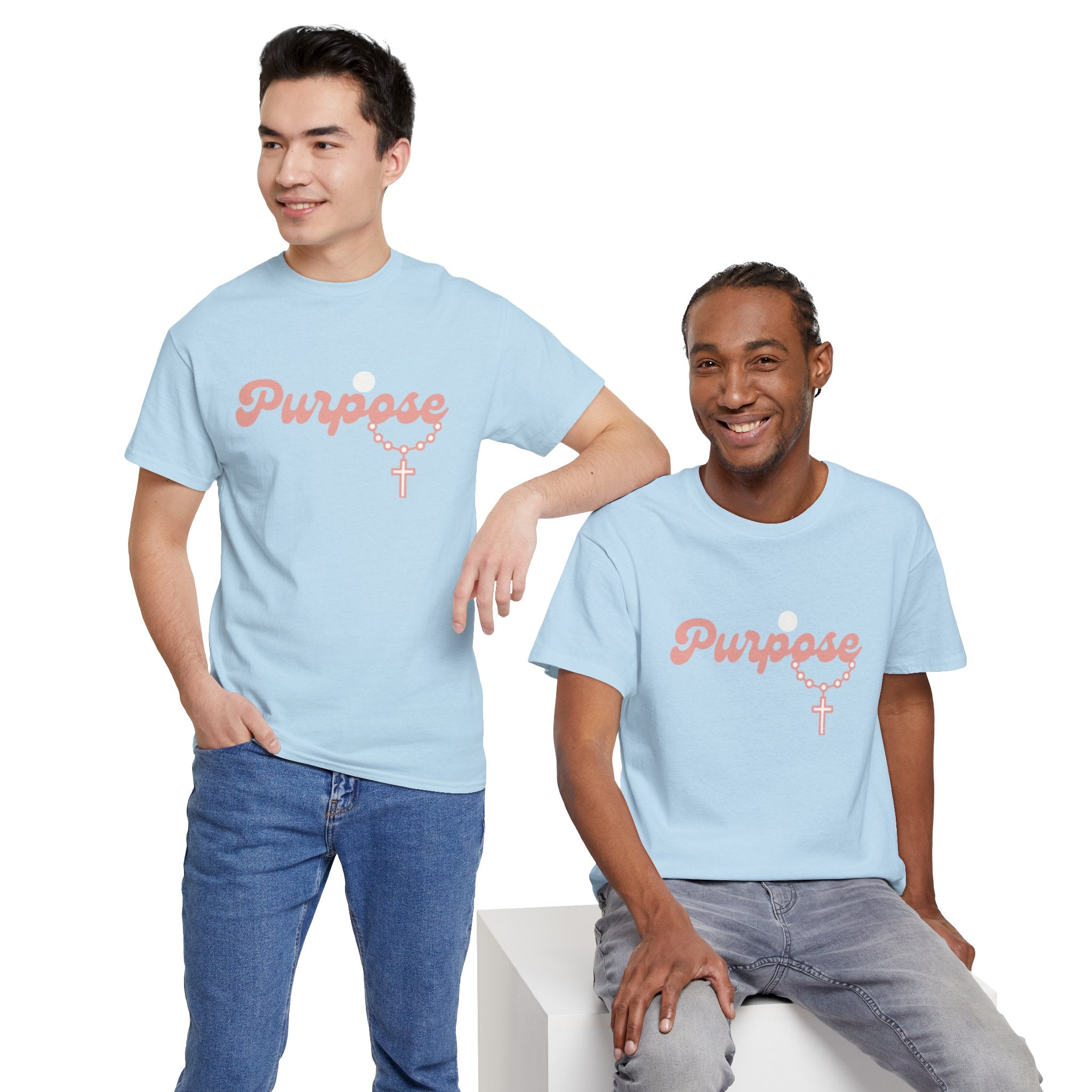 Walk In Purpose Unisex Heavy Cotton Tee