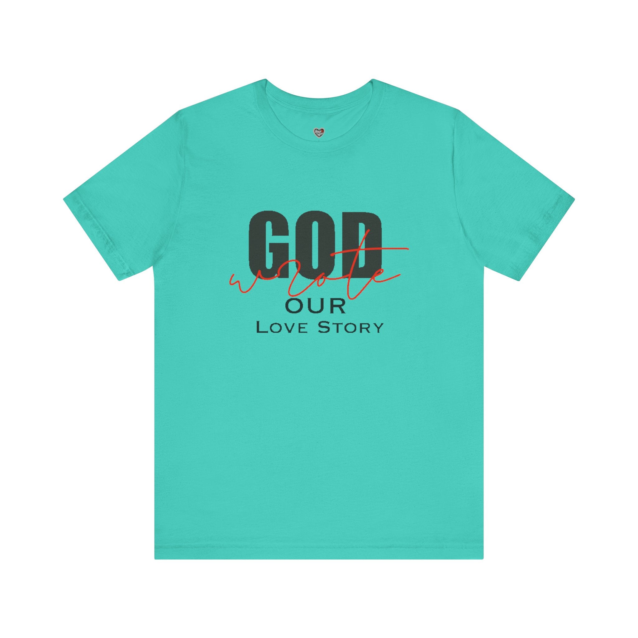 God Wrote Our Love Story Couple's T-Shirt