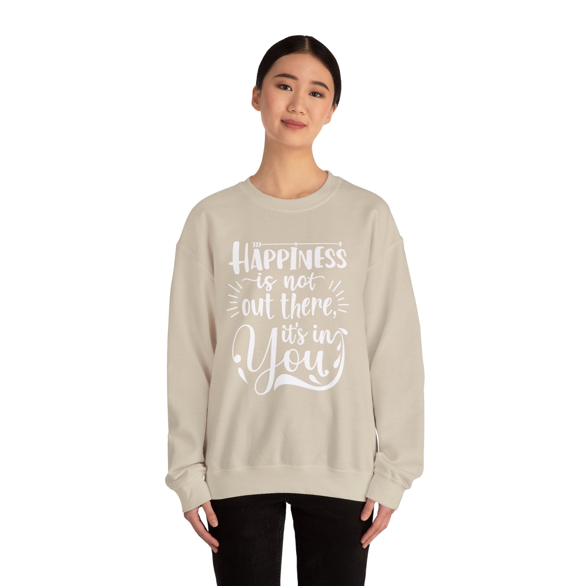 Happiness Is In You Crewneck Sweatshirt