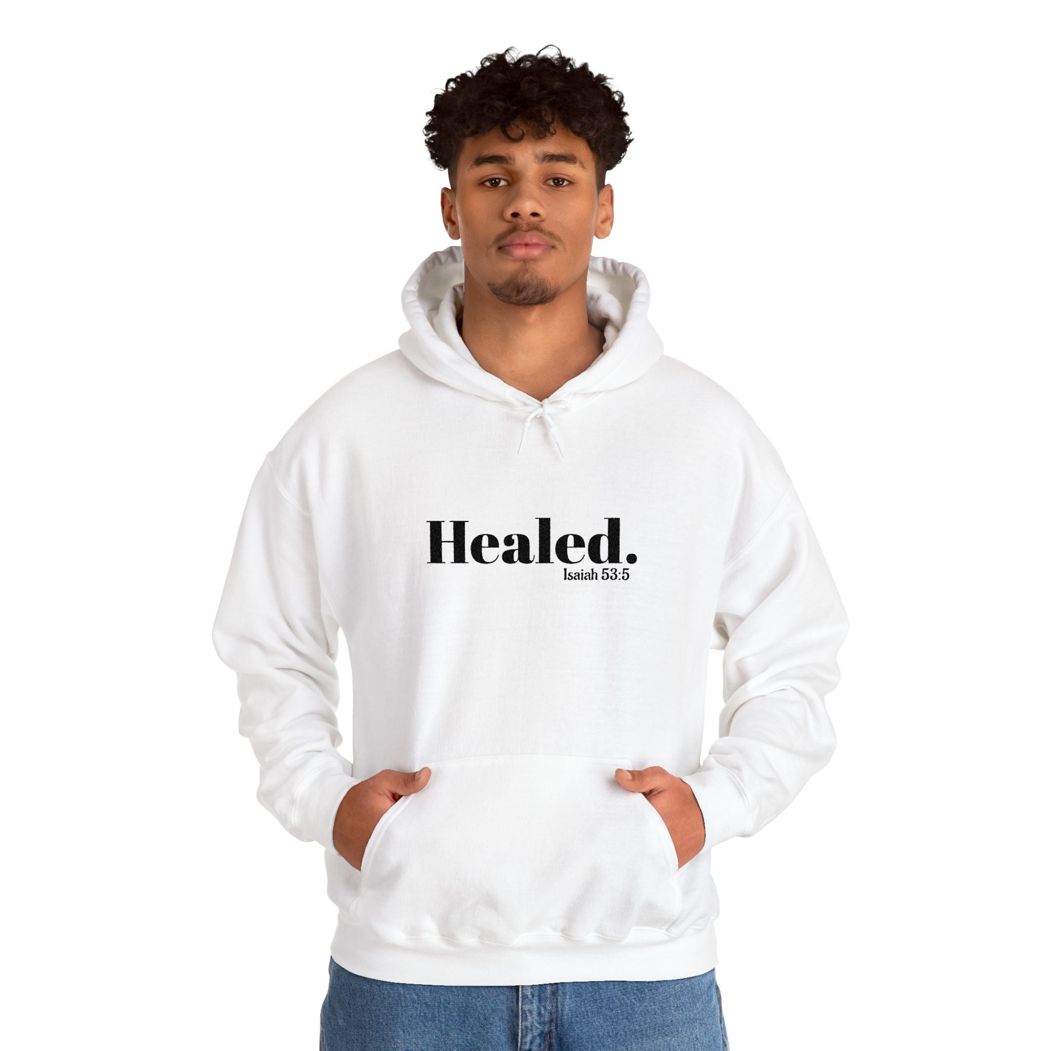 Healed. And Renewed Unisex Hoodie