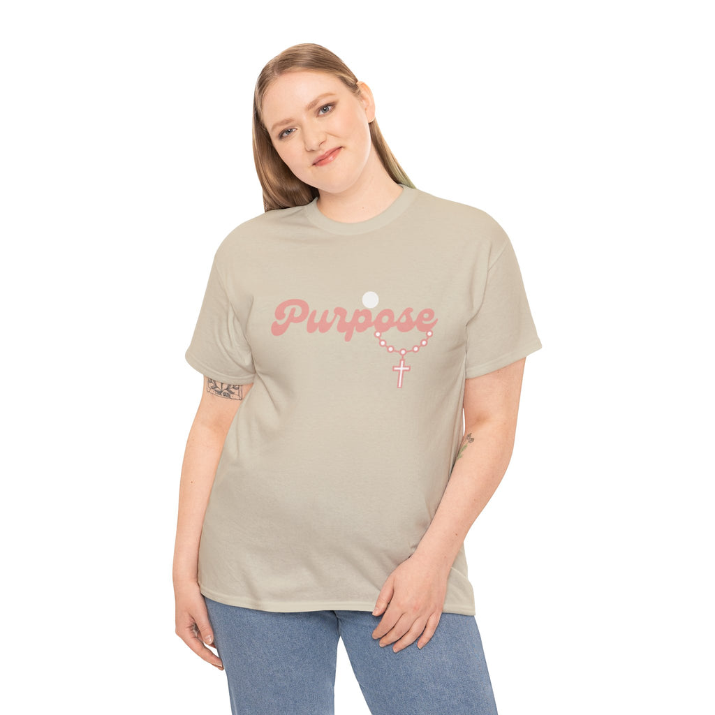 Walk In Purpose Unisex Heavy Cotton Tee
