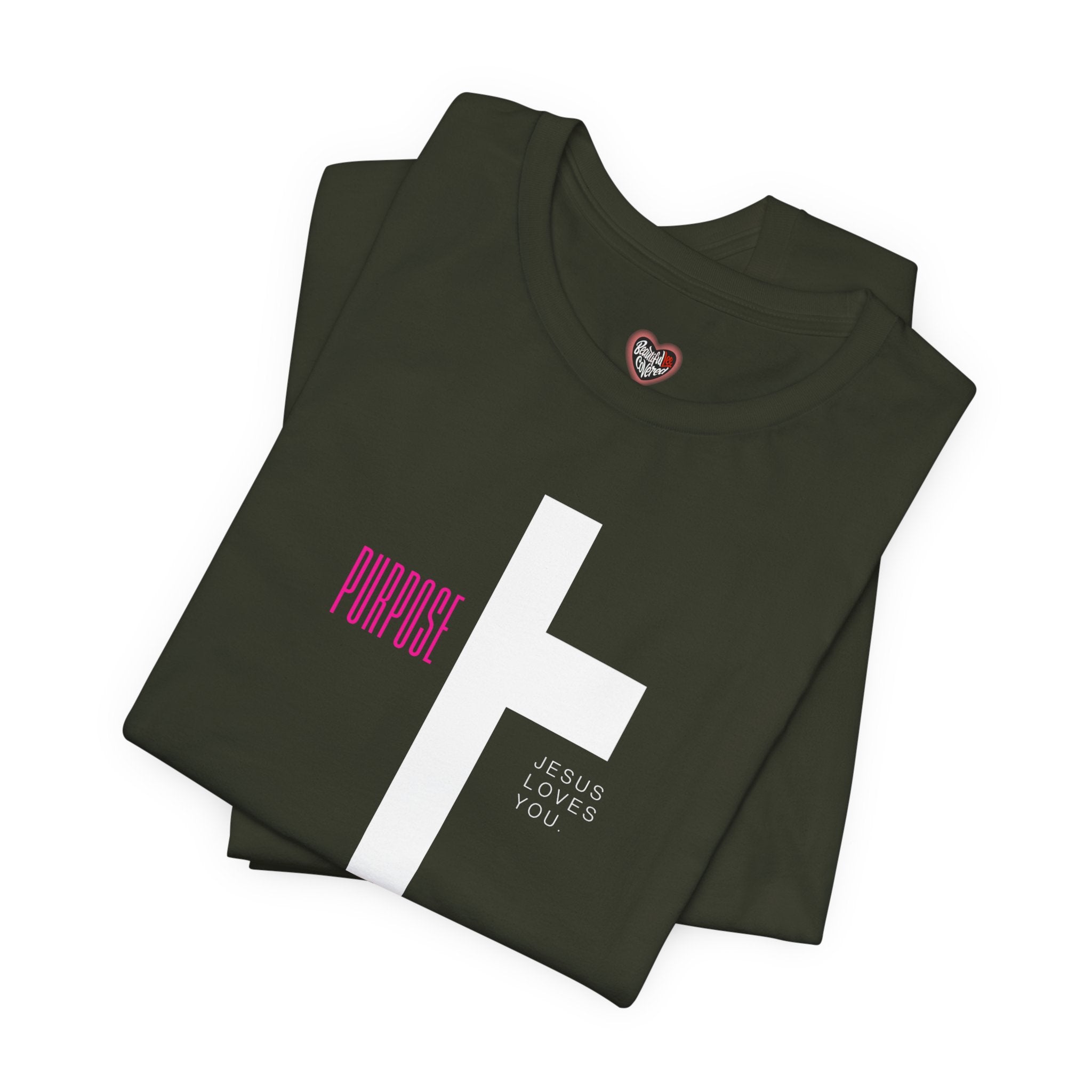 Walk With A Purpose Cross Graphic T-Shirt