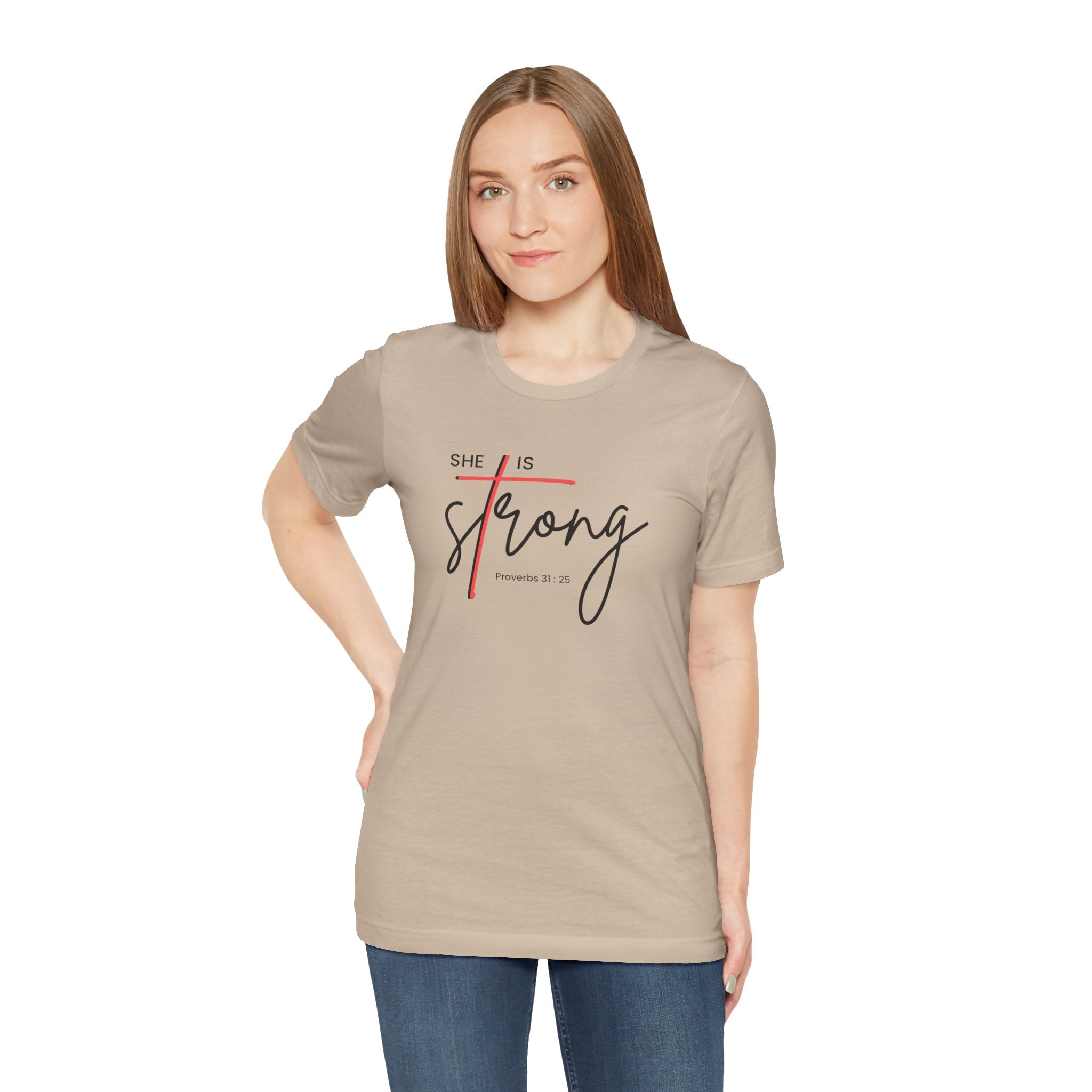 She Is Strong - Women’s Strength Tee