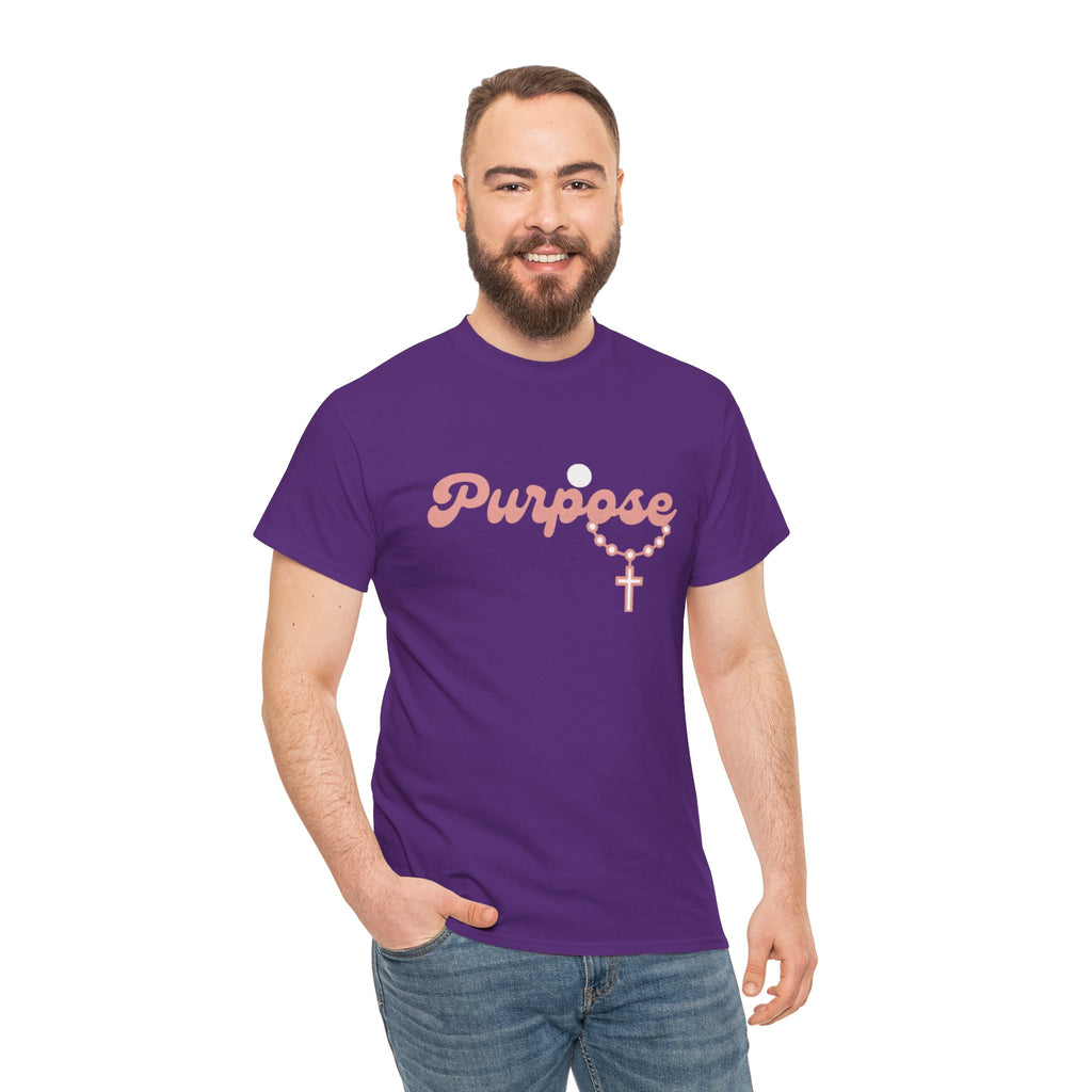 Walk In Purpose Unisex Heavy Cotton Tee