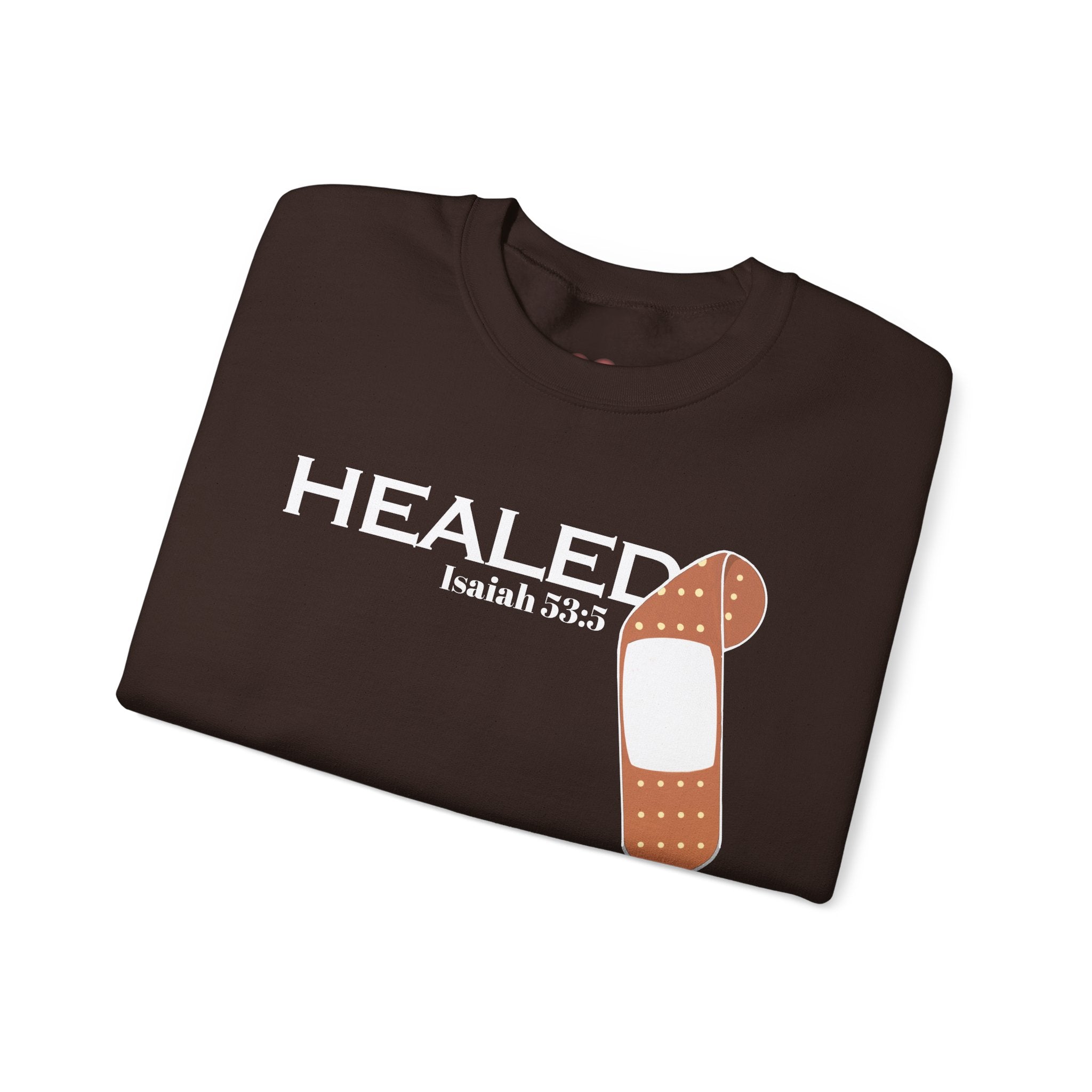 Healing Is Done- Isaiah 53:5 Unisex Sweatshirt