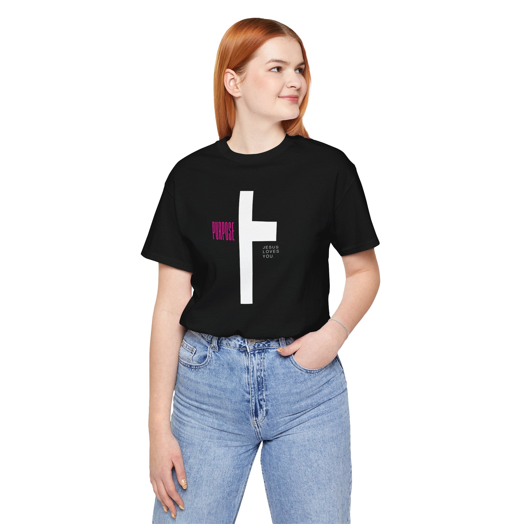 Walk With A Purpose Cross Graphic T-Shirt