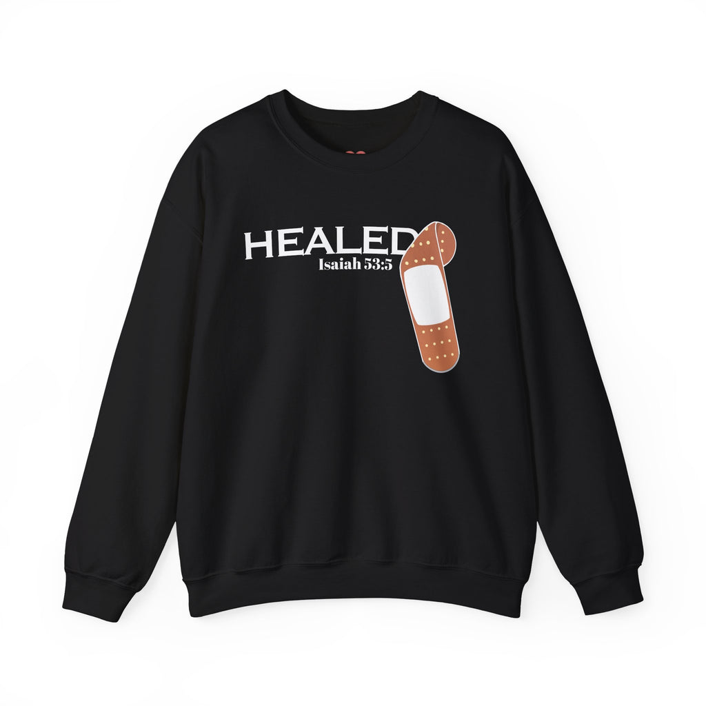 Healing Is Done- Isaiah 53:5 Unisex Sweatshirt