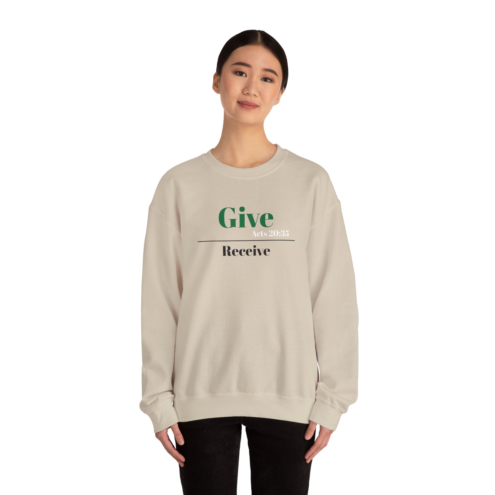 Better To Give Than Receive Unisex Sweatshirt