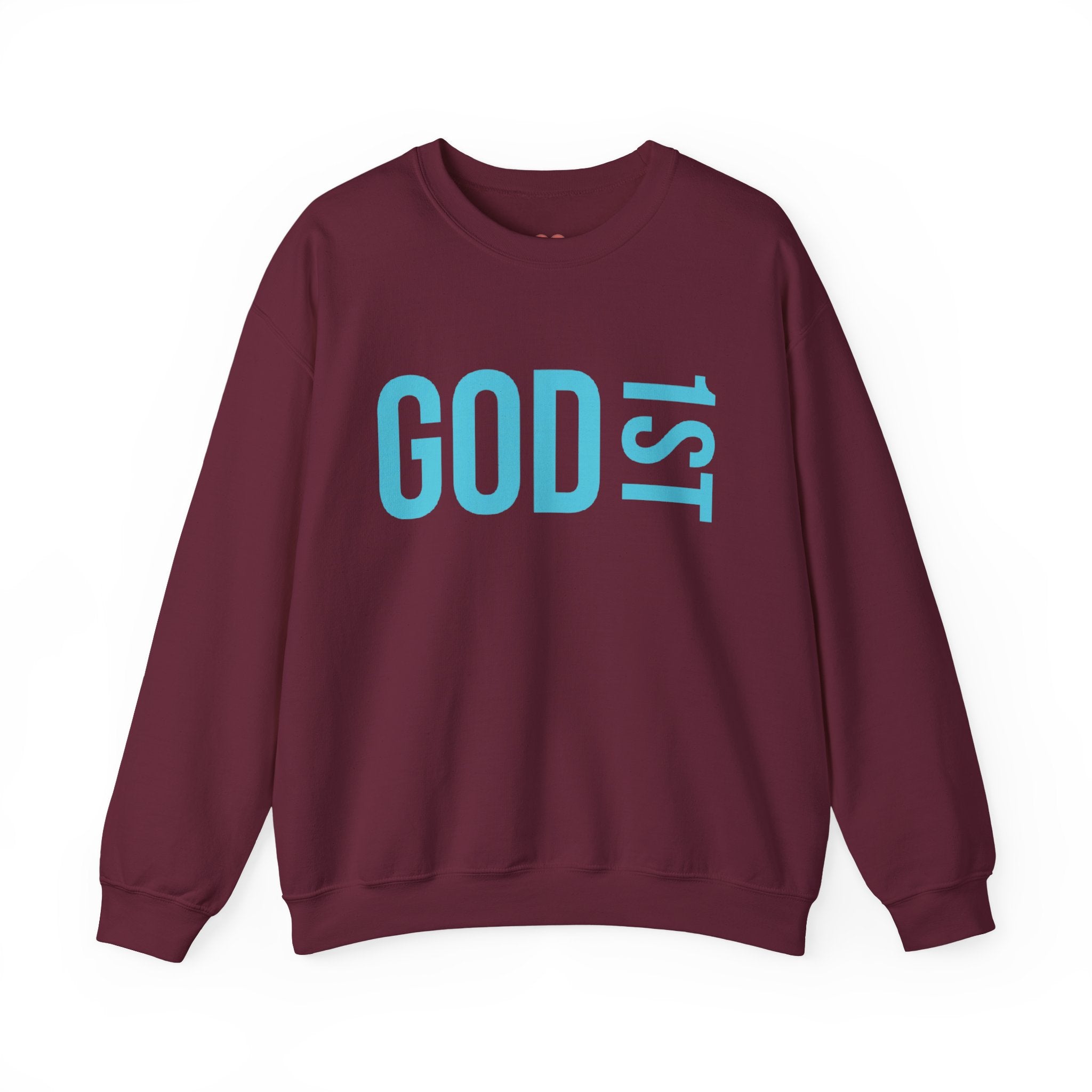 God 1st -Then Me Unisex Crewneck Sweatshirt