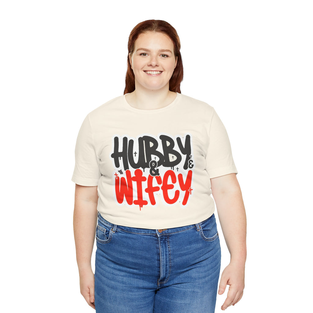 Hubby & Wifey Cute Couple’s Tee