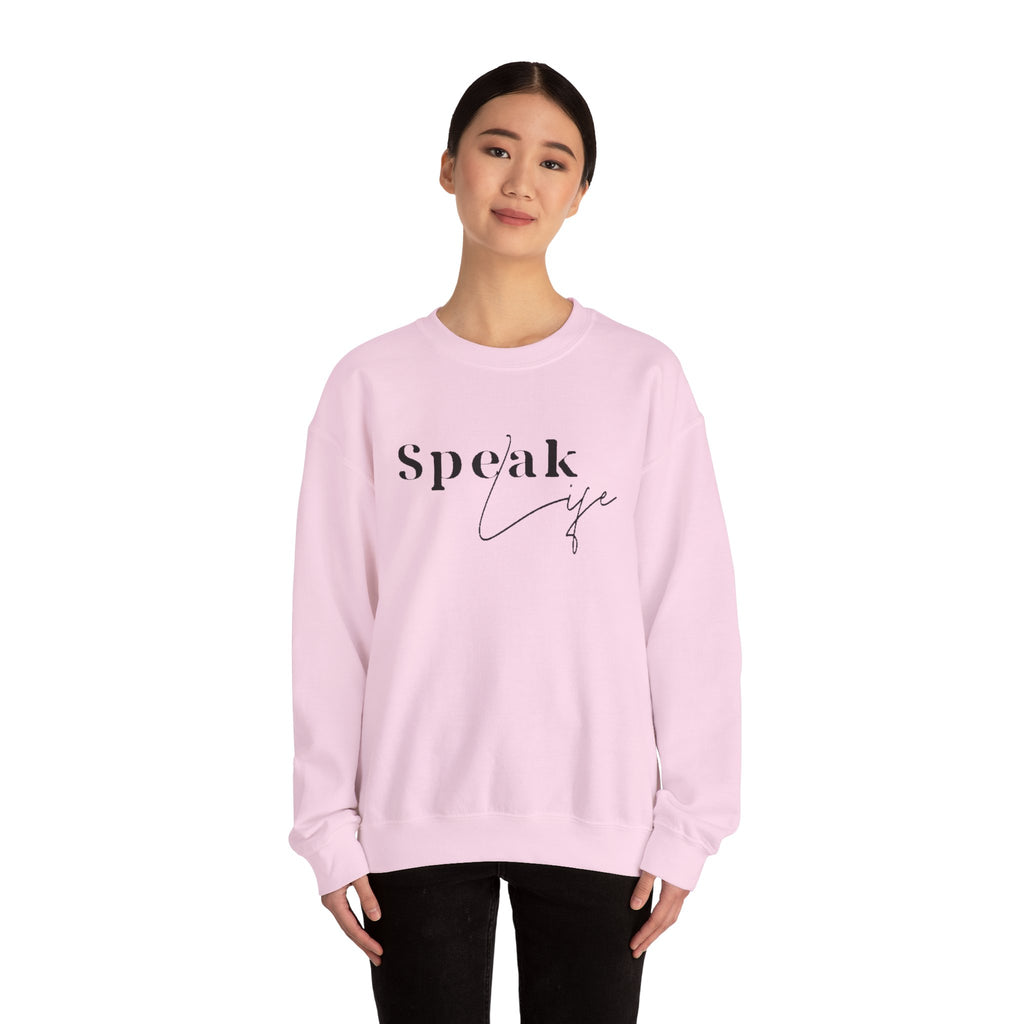 Speak Life Over Yourself Unisex Sweatshirt