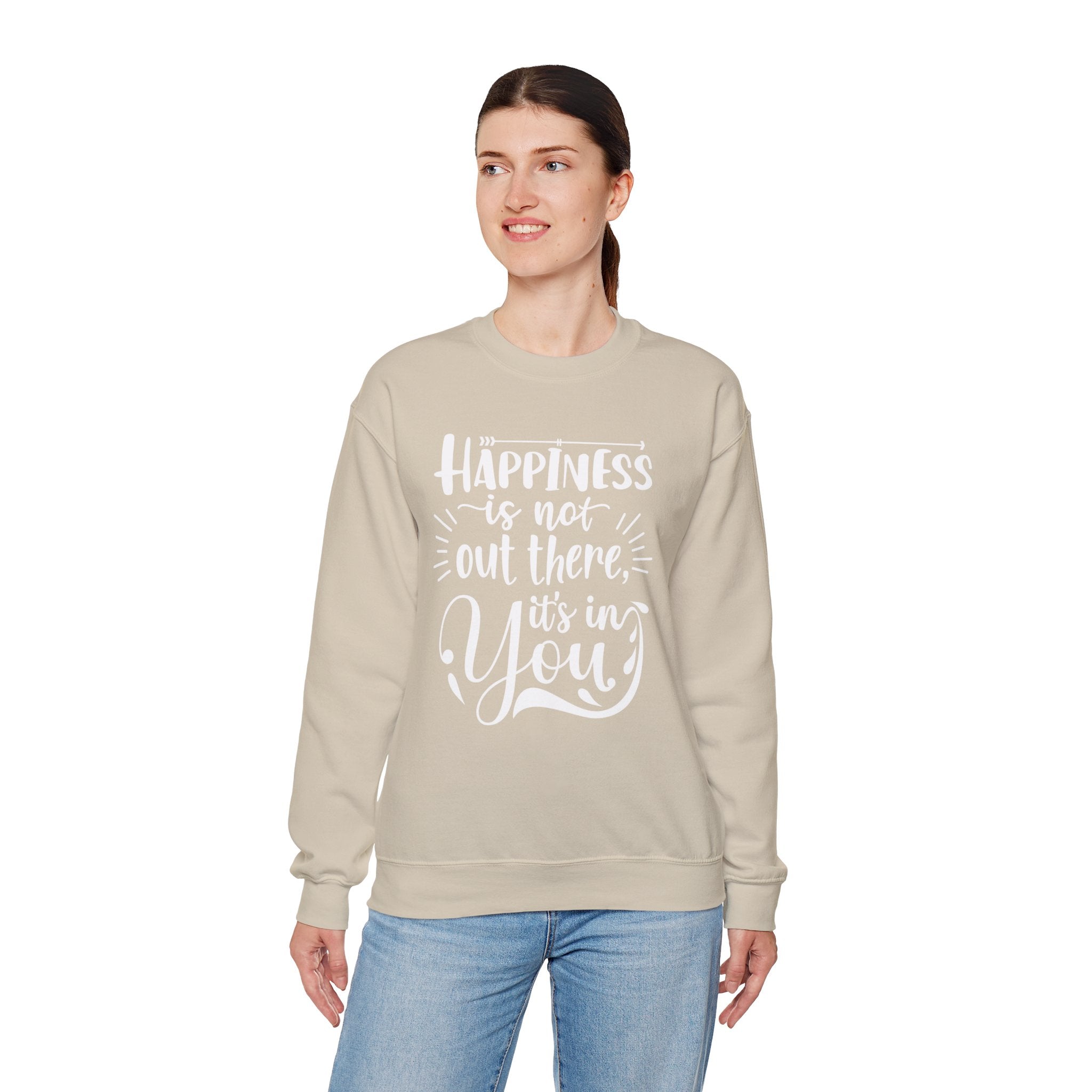 Happiness Is In You Crewneck Sweatshirt