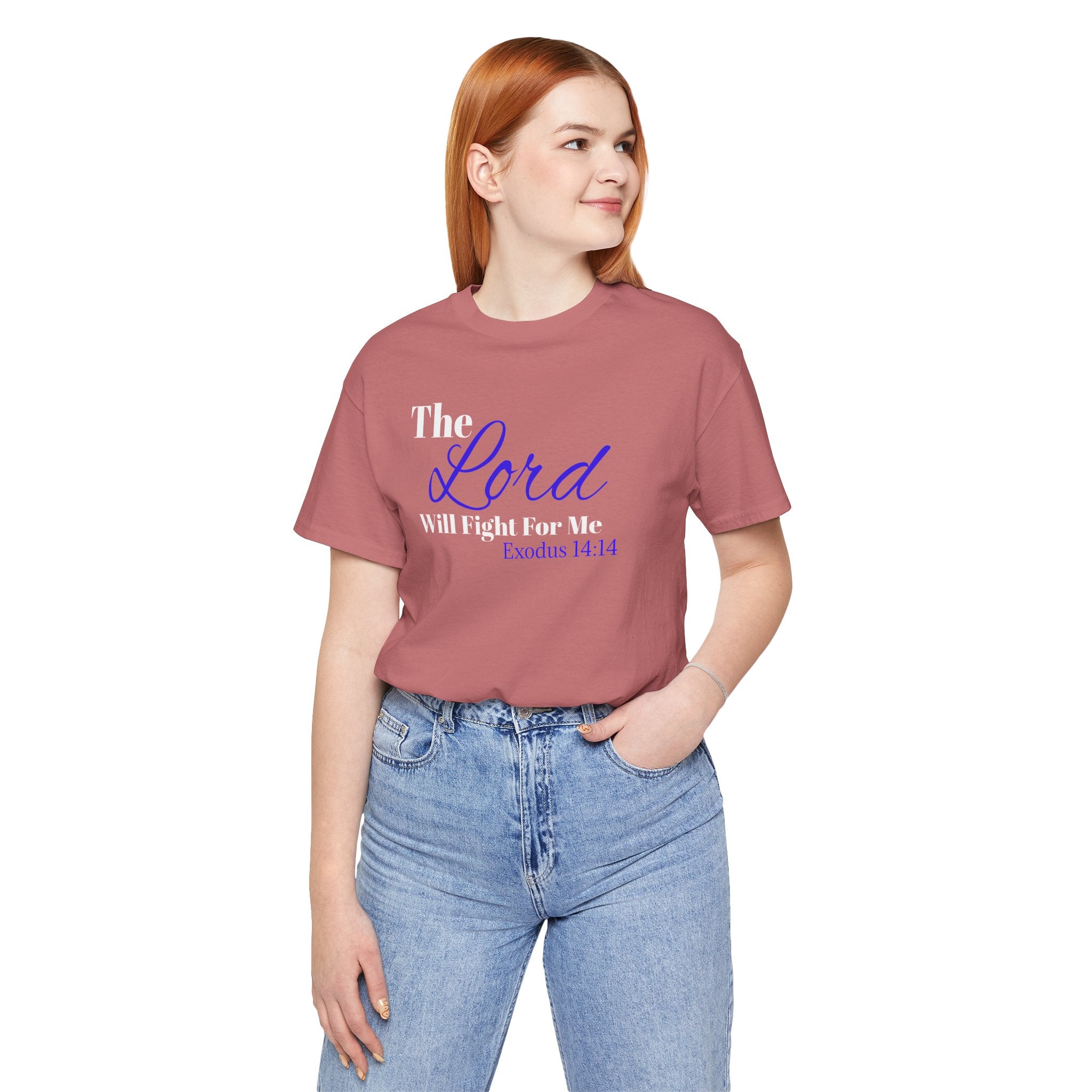 The Lord Will Fight For Me- Exodus 14:14 Unisex Tee