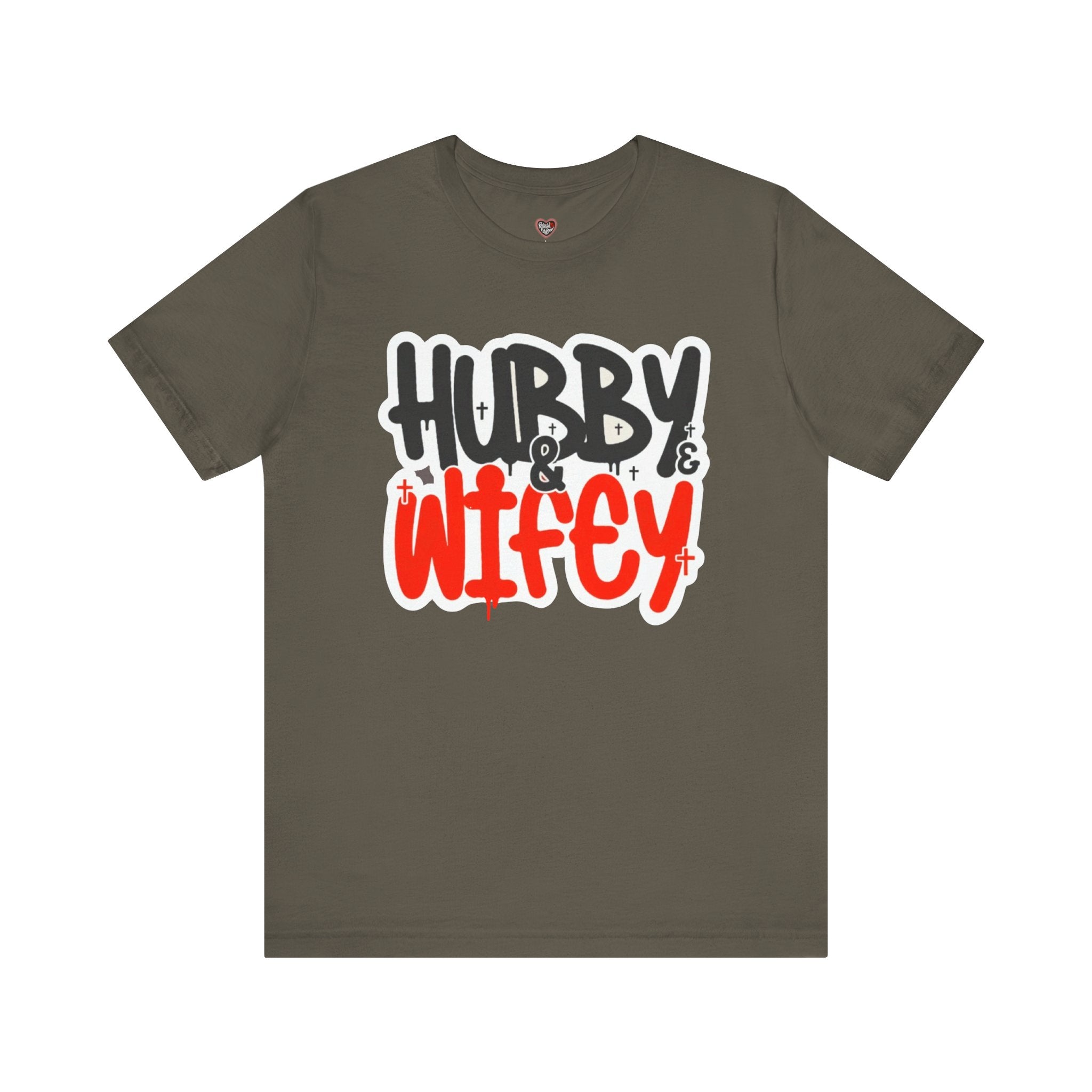 Hubby & Wifey Cute Couple’s Tee