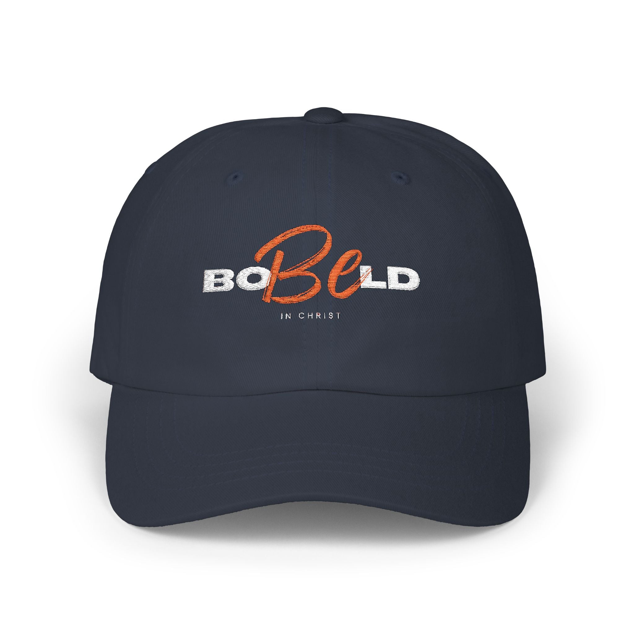 Be Bold In Christ Distressed Embroidered Hat