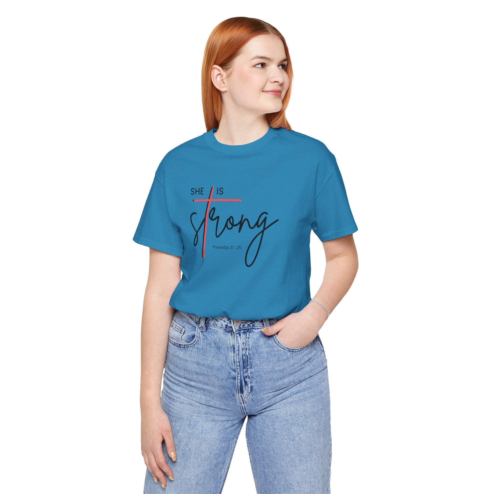 She Is Strong - Women’s Strength Tee