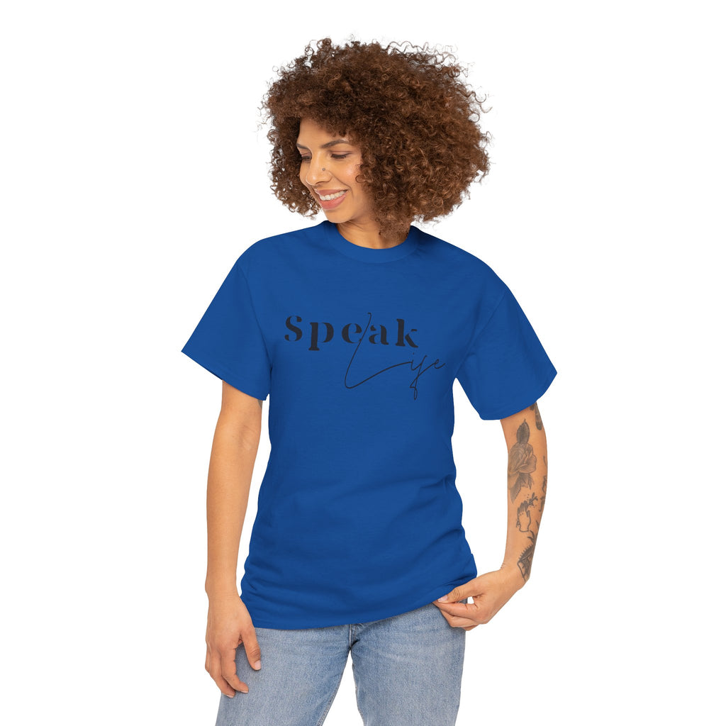 Speak Life Over Yourself Unisex Tee