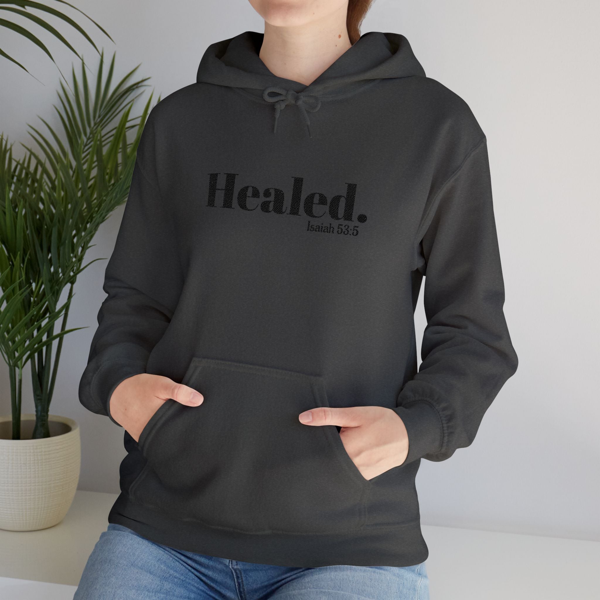 Healed. And Renewed Unisex Hoodie