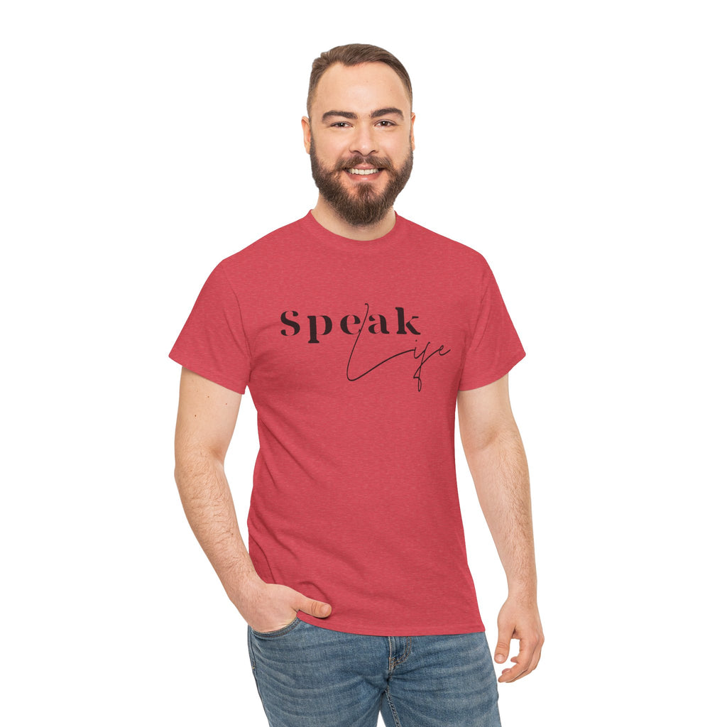 Speak Life Over Yourself Unisex Tee