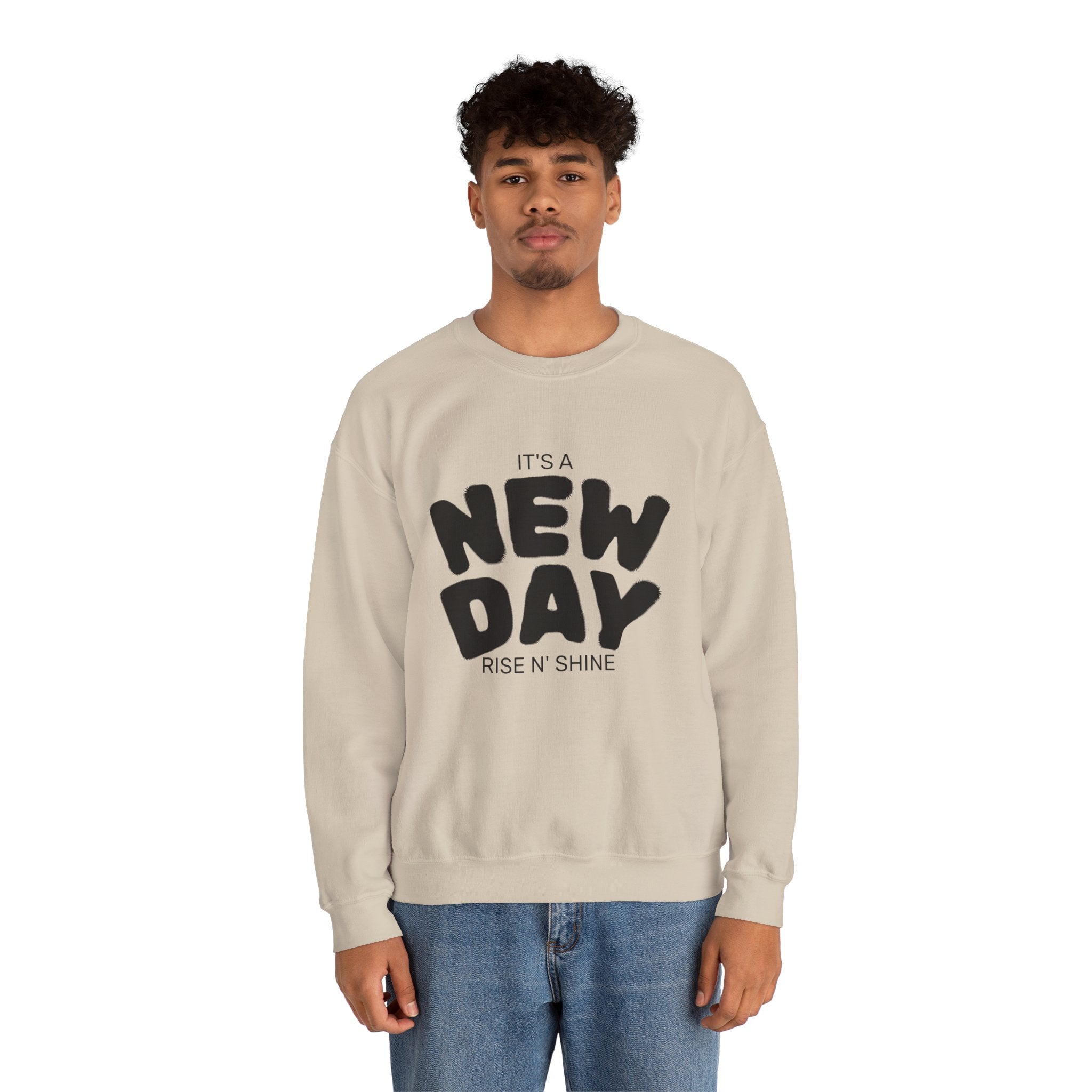 It’s A New Day- Renewed And Restored Crewneck Sweatshirt