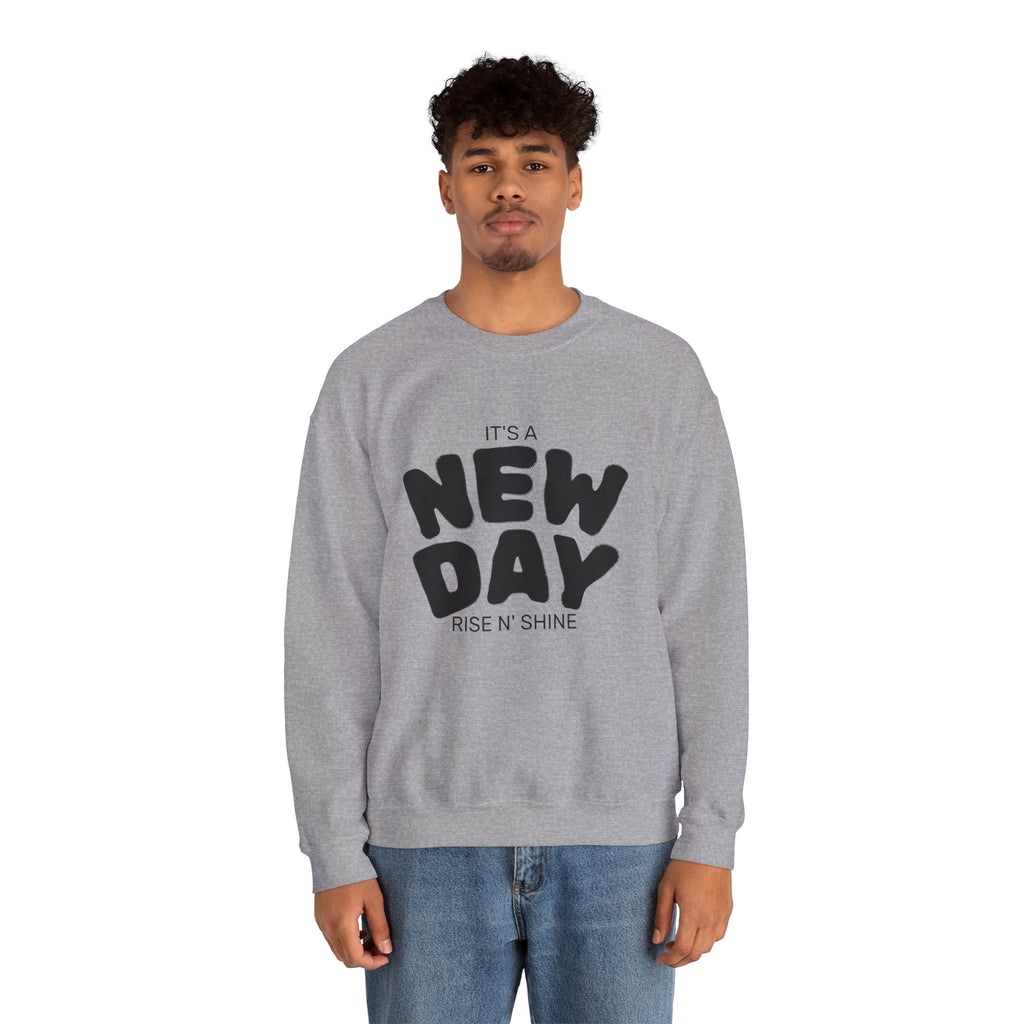 It’s A New Day- Renewed And Restored Crewneck Sweatshirt