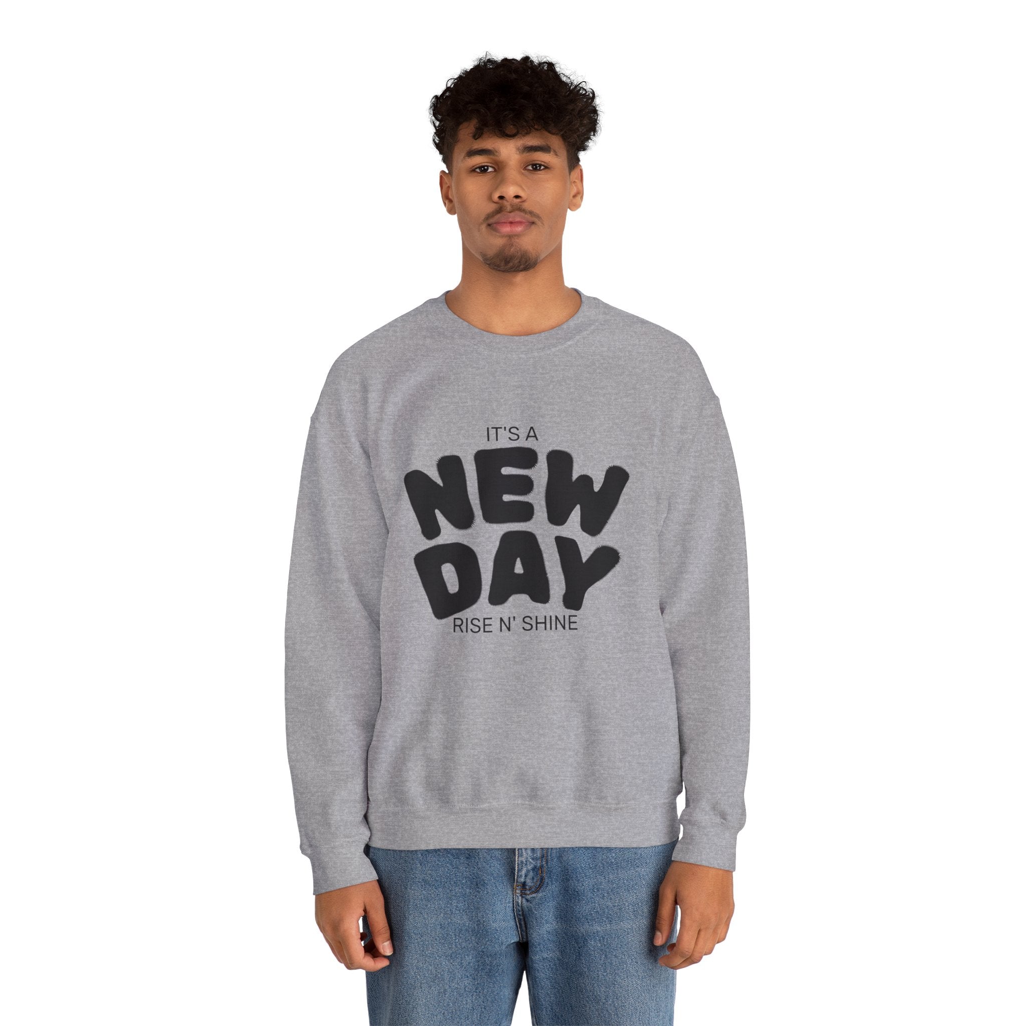 It’s A New Day- Renewed And Restored Crewneck Sweatshirt