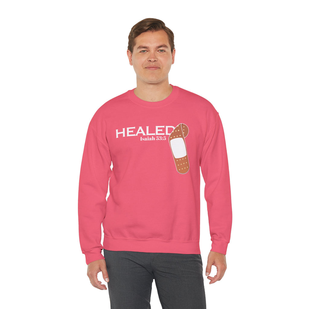 Healing Is Done- Isaiah 53:5 Unisex Sweatshirt