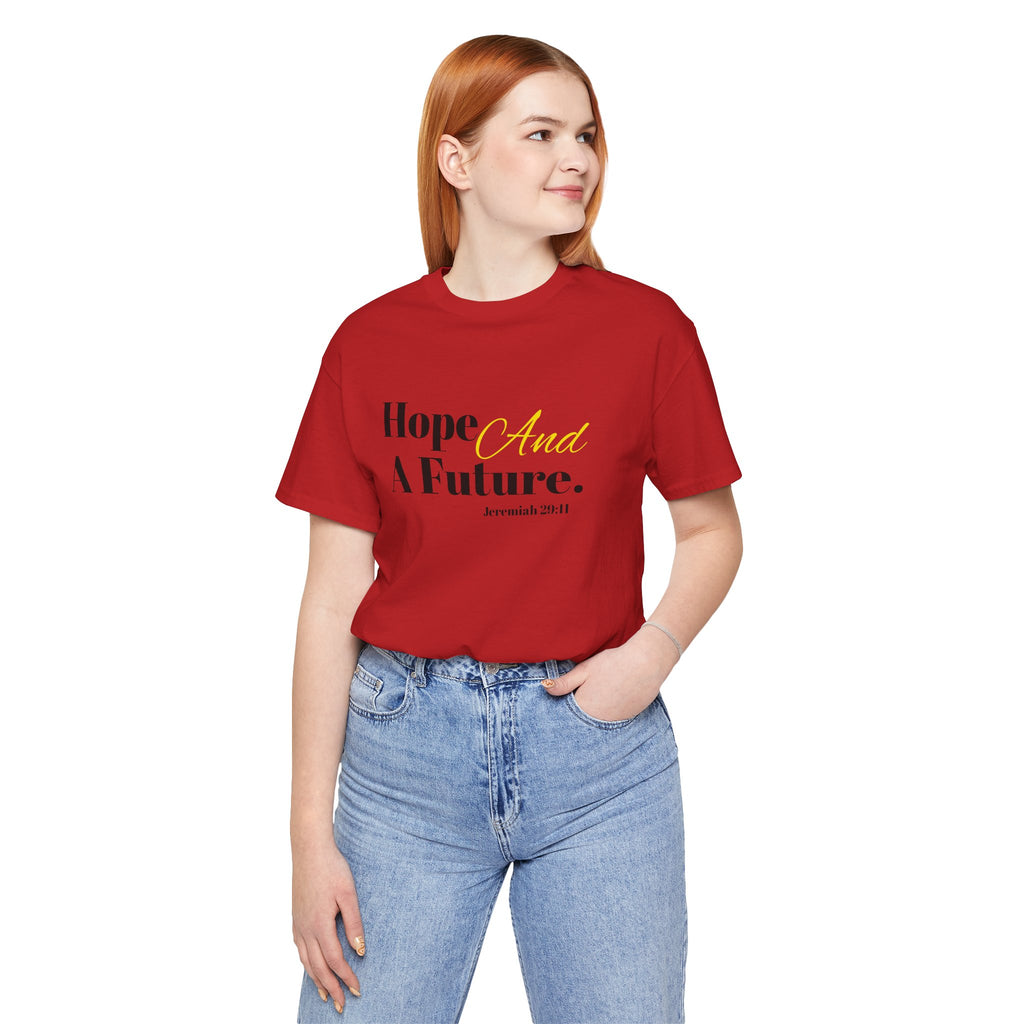 God's Promise - Hope And A Future Unisex Tee